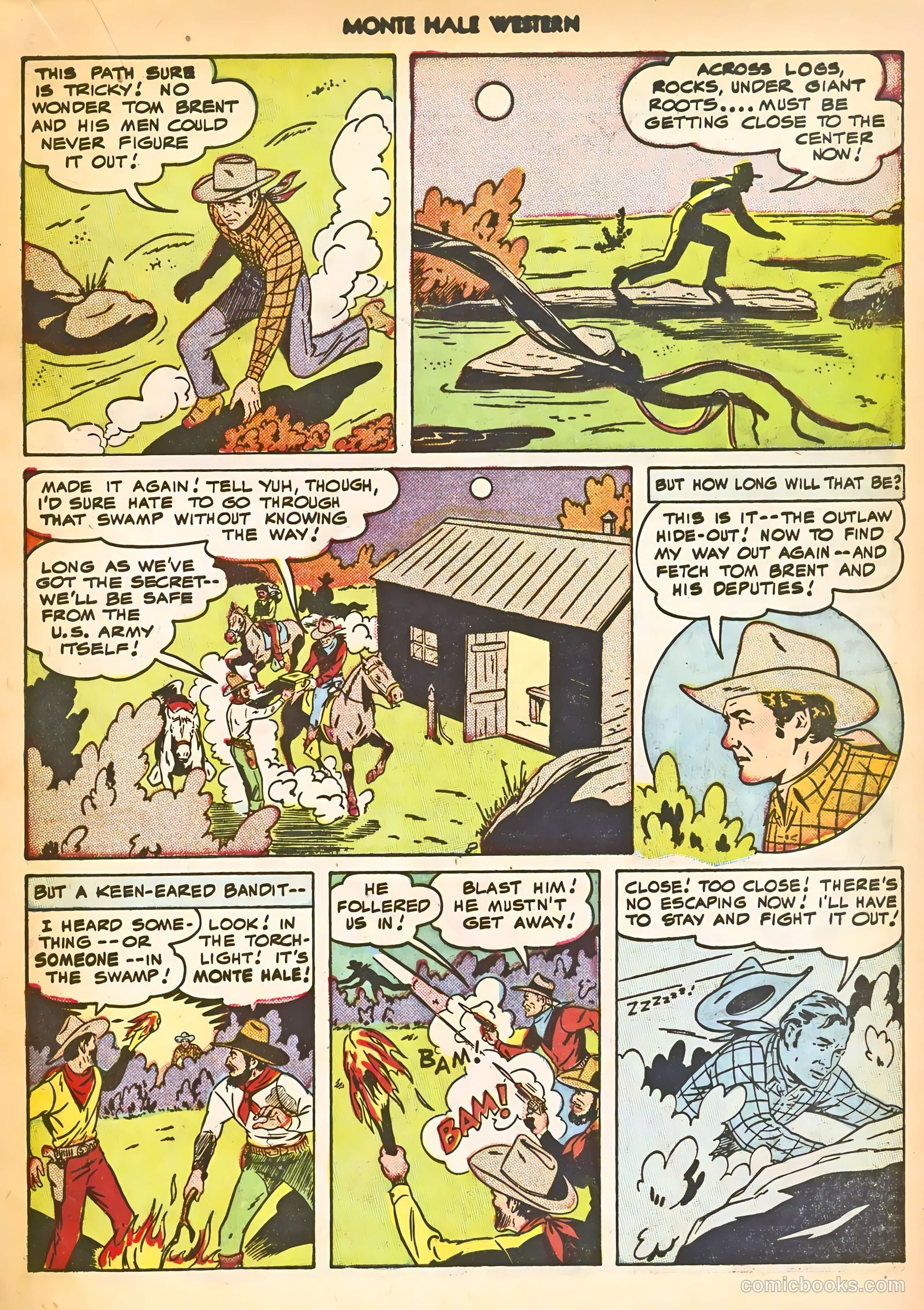 Monte Hale Western #39 — page 23 of 52
