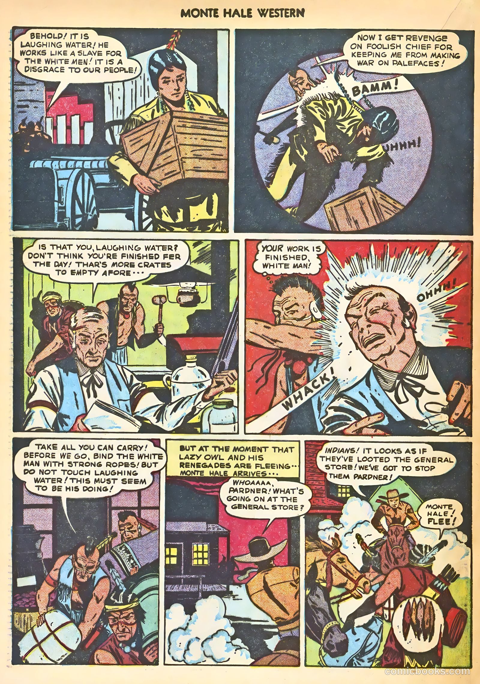 Monte Hale Western #39 — page 28 of 52