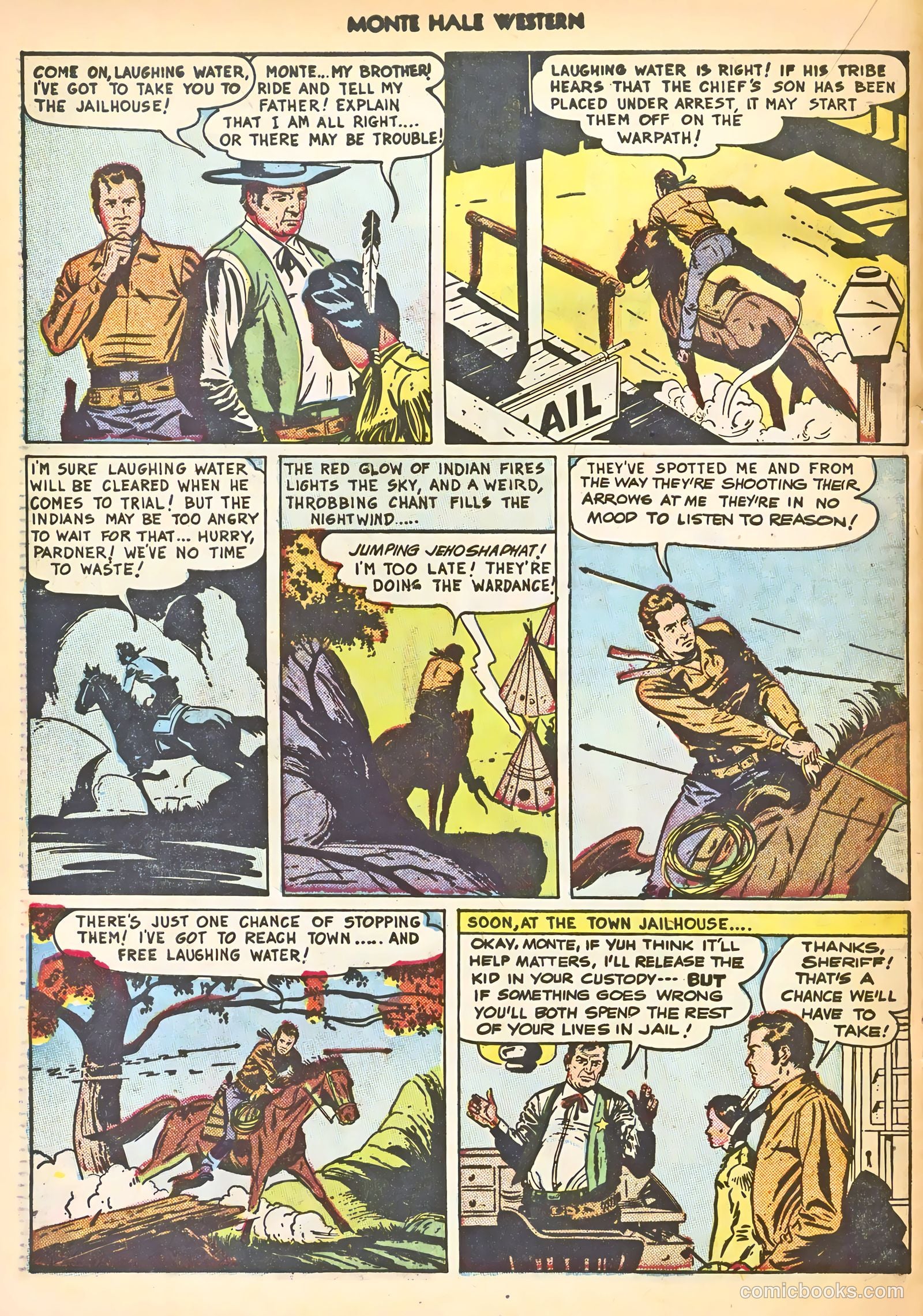 Monte Hale Western #39 — page 30 of 52