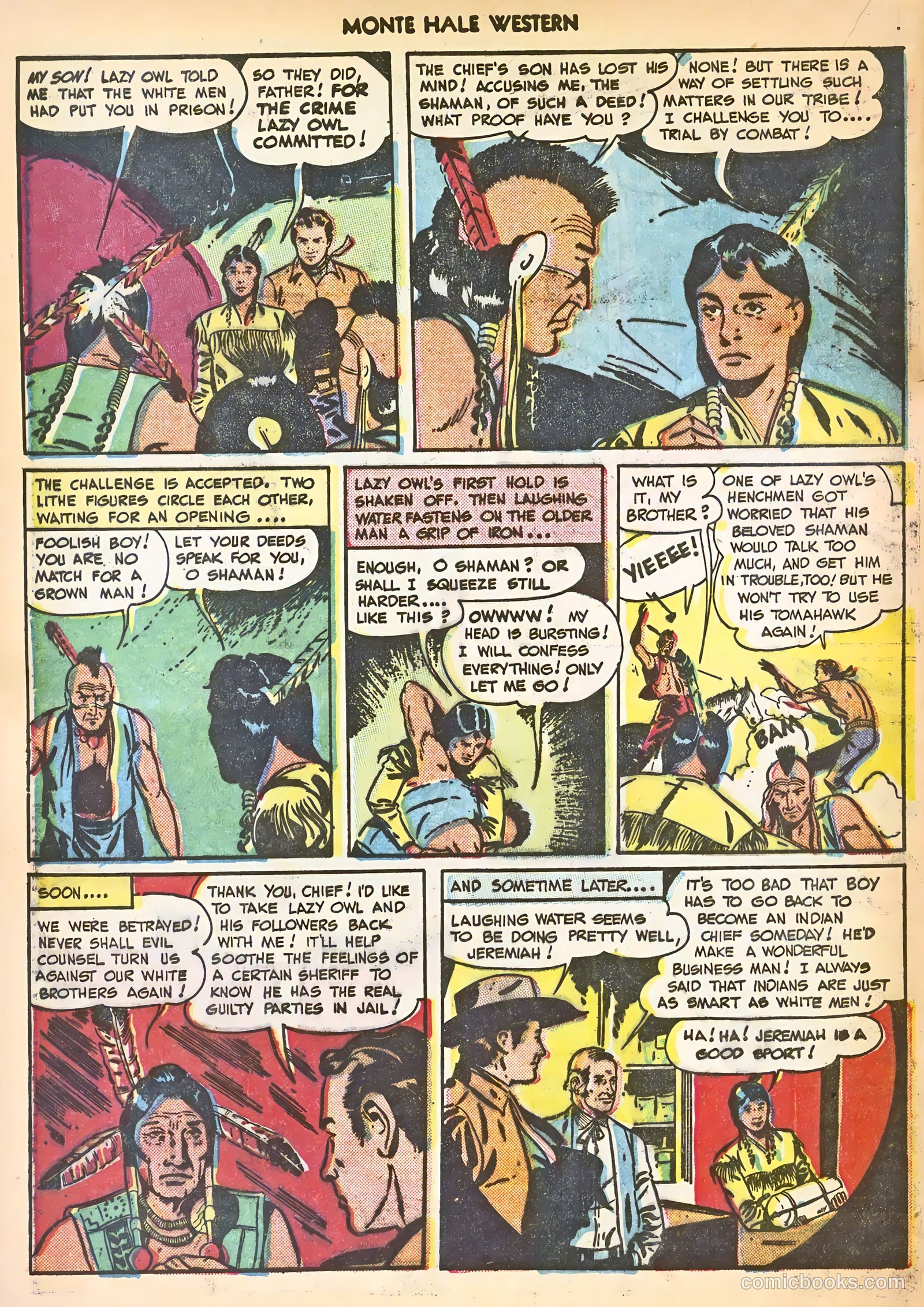 Monte Hale Western #39 — page 32 of 52