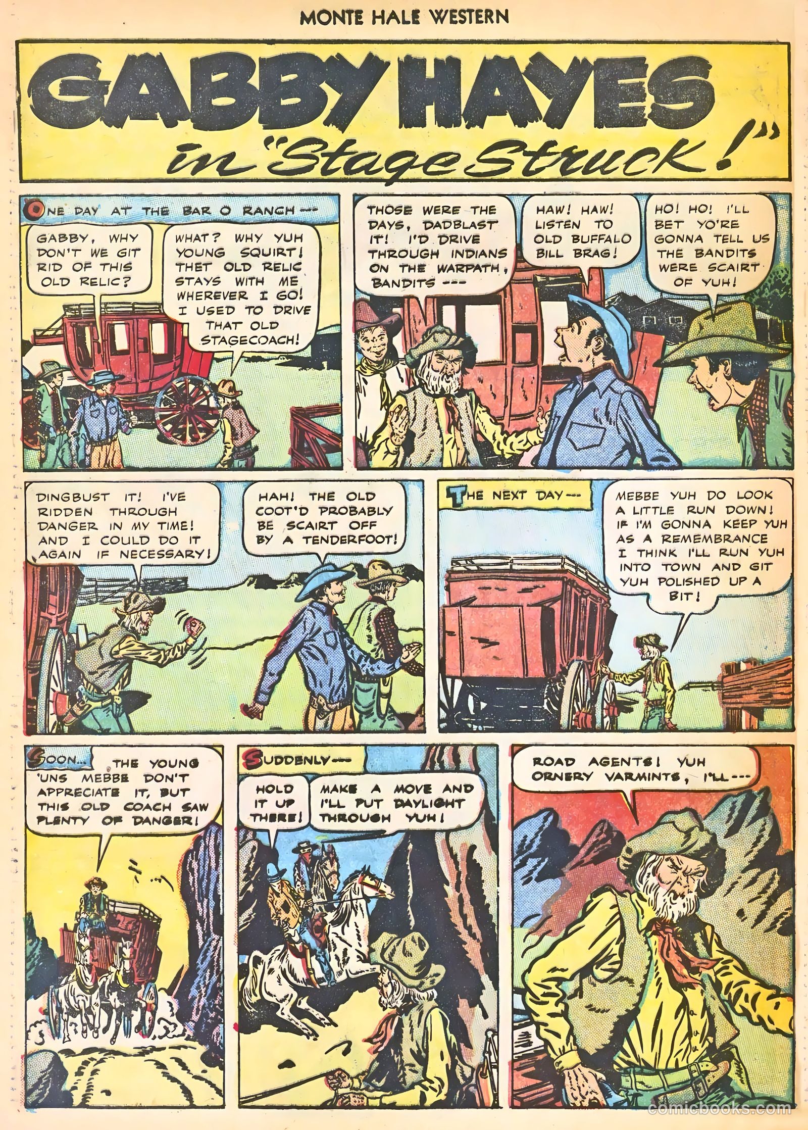 Monte Hale Western #39 — page 36 of 52