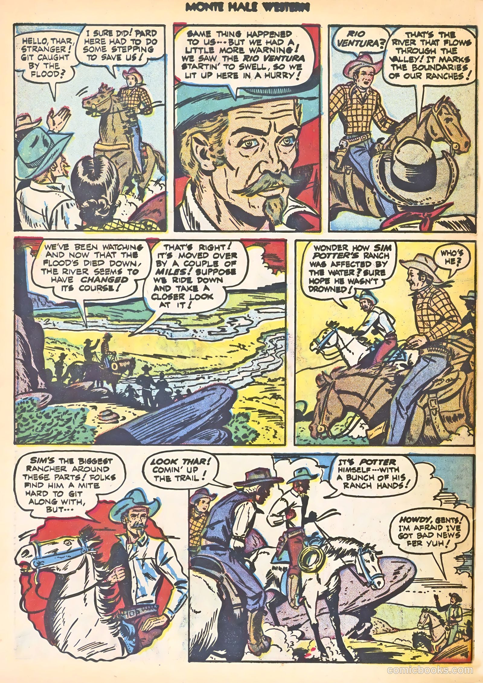 Monte Hale Western #39 — page 42 of 52