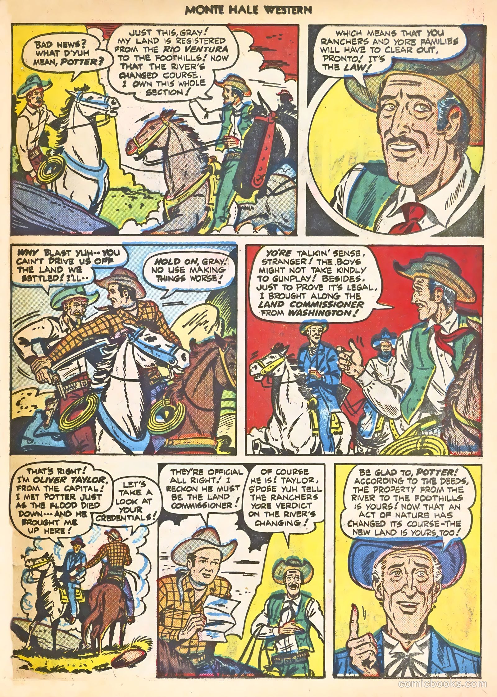 Monte Hale Western #39 — page 43 of 52