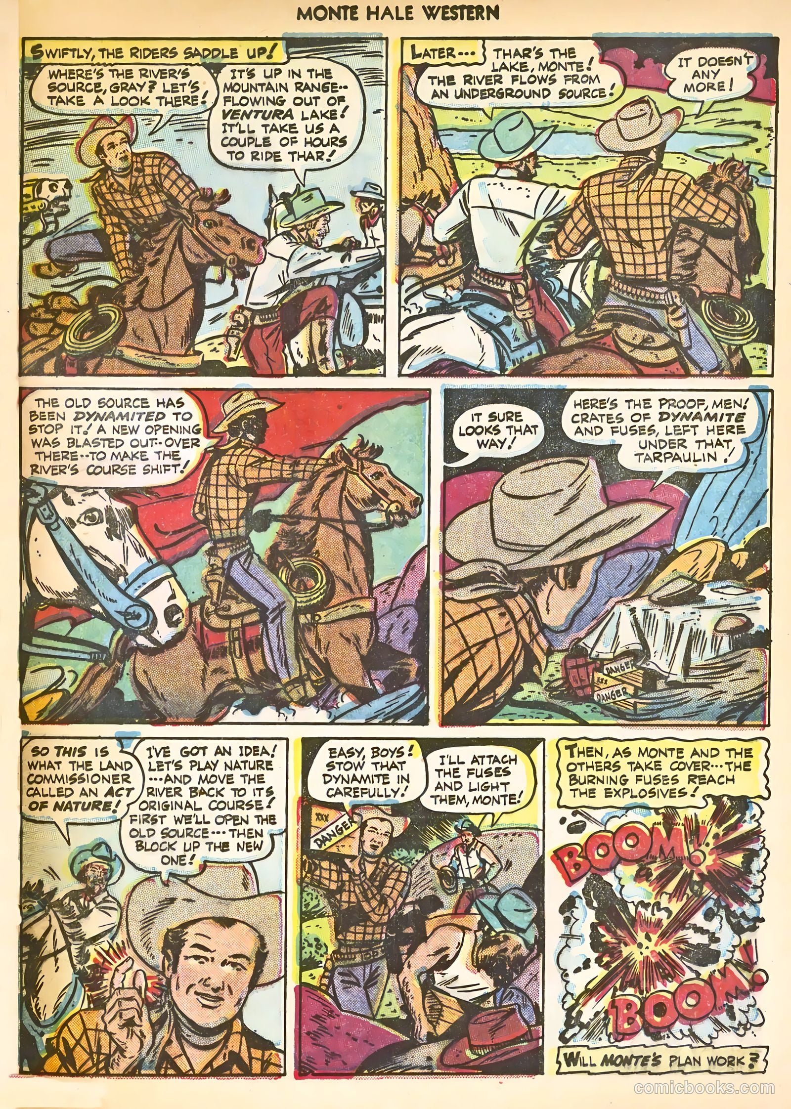 Monte Hale Western #39 — page 45 of 52