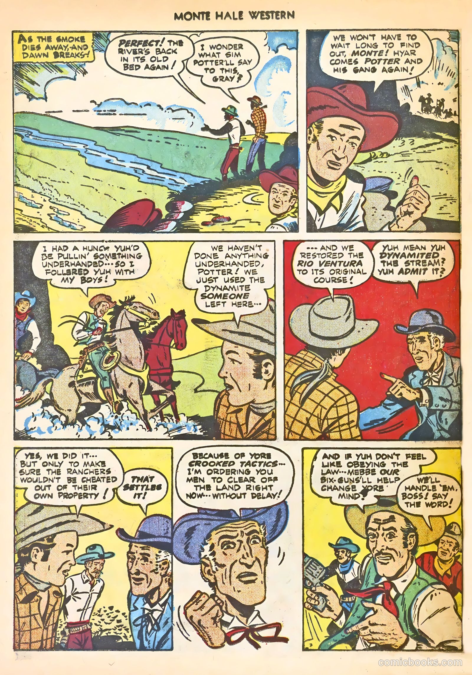 Monte Hale Western #39 — page 46 of 52