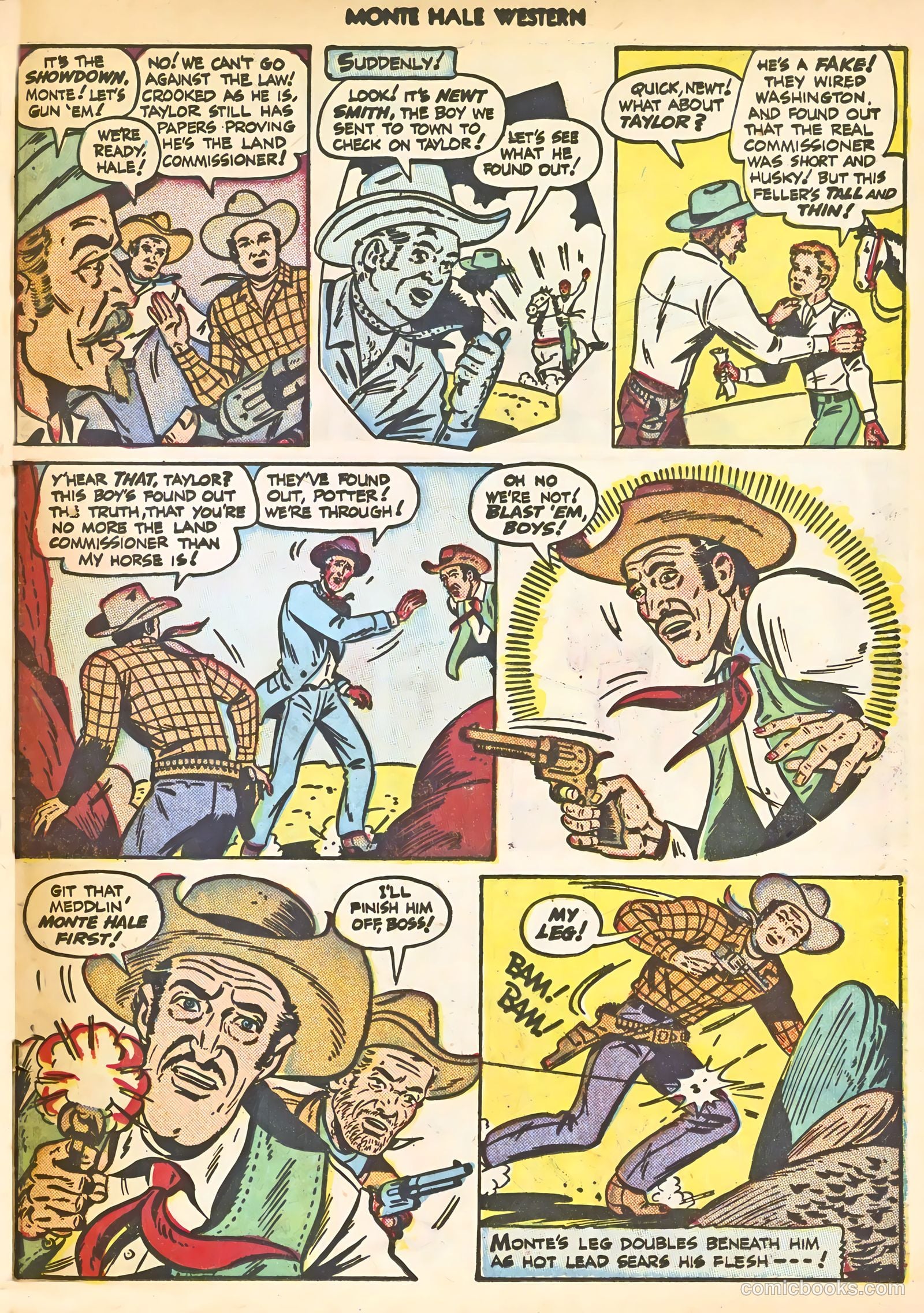 Monte Hale Western #39 — page 47 of 52