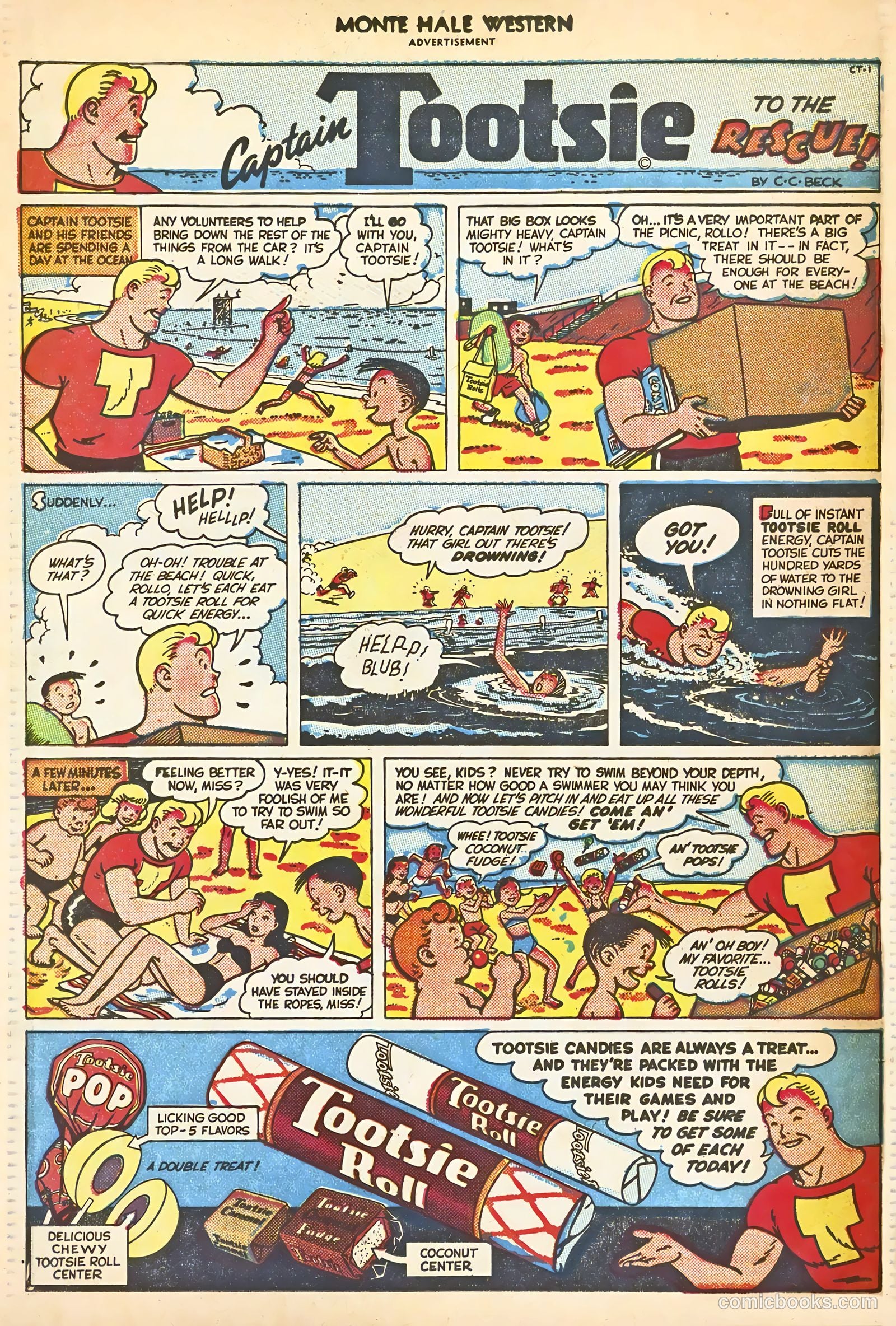 Monte Hale Western #39 — page 50 of 52