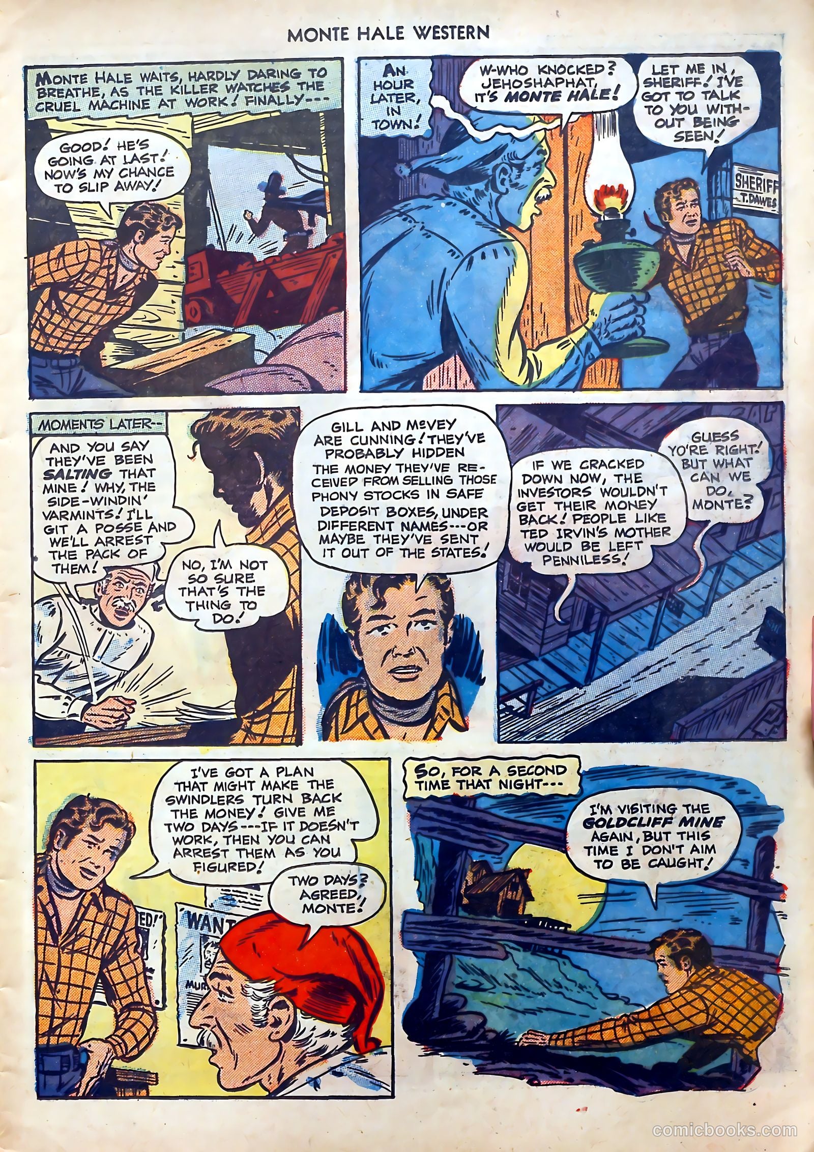Monte Hale Western #40 — page 9 of 52