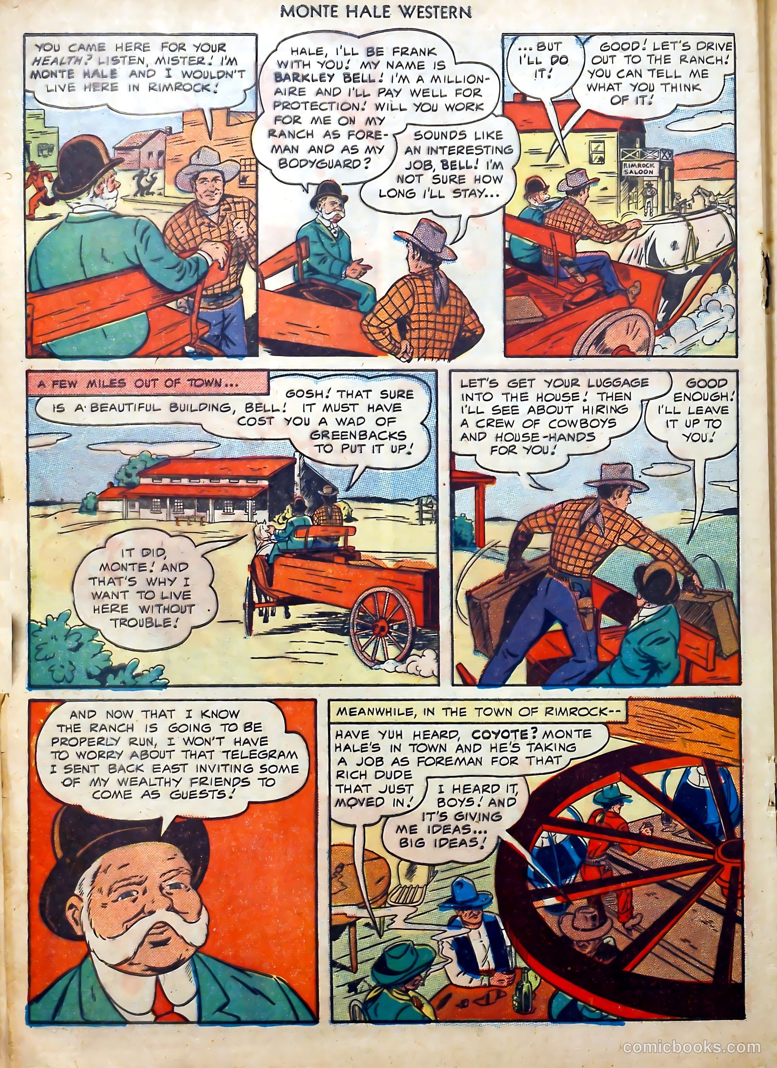 Monte Hale Western #40 — page 28 of 52