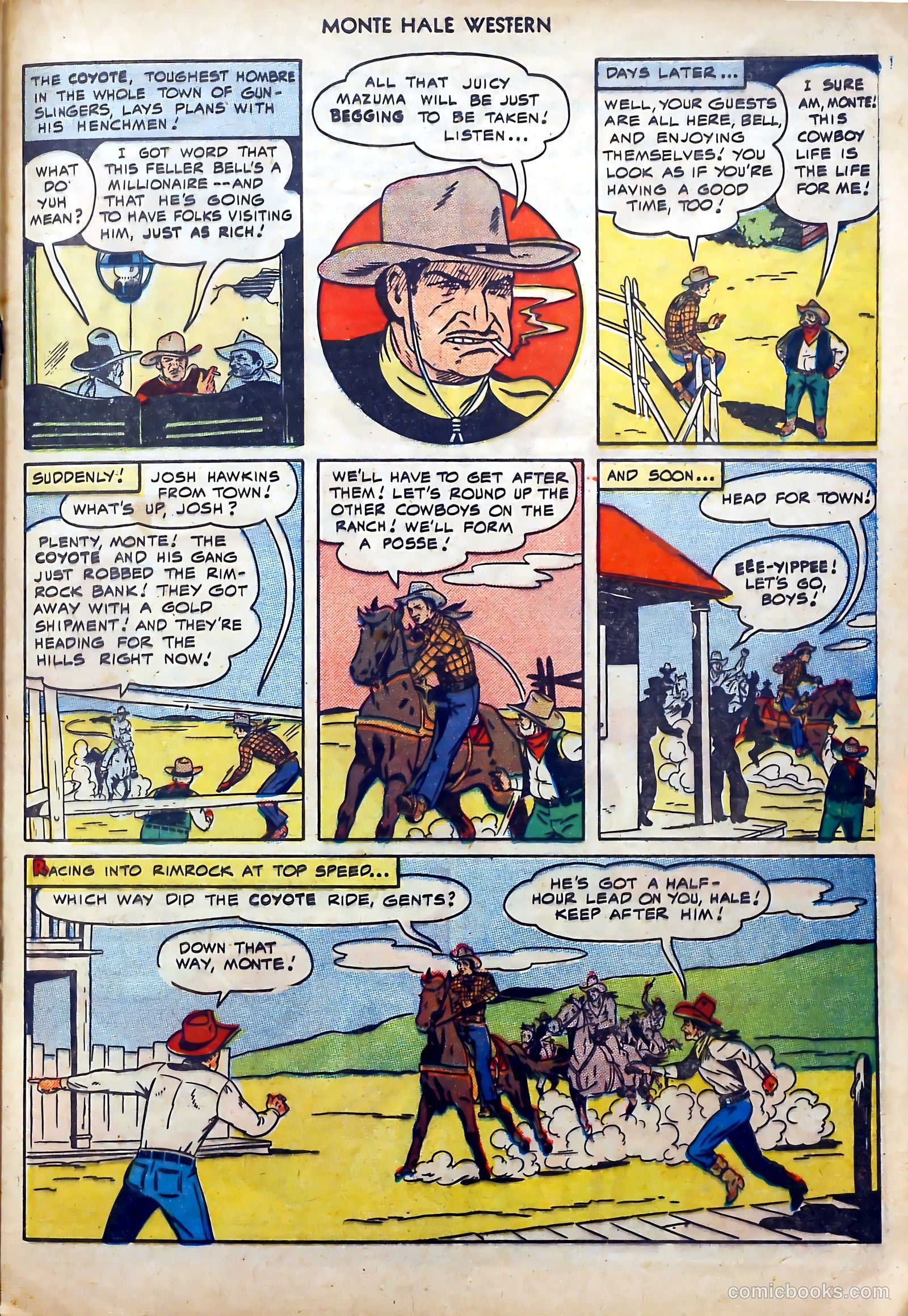 Monte Hale Western #40 — page 29 of 52