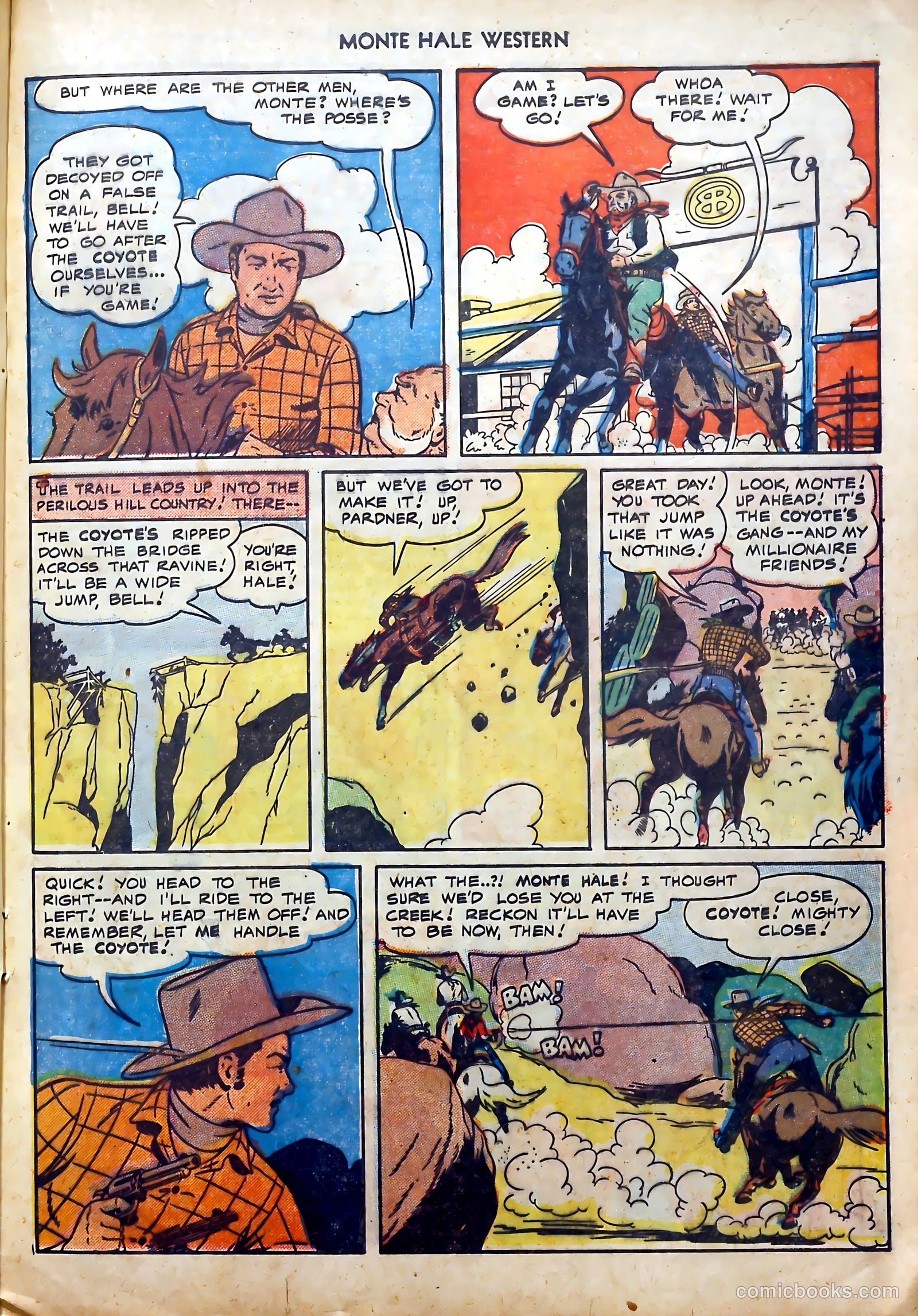 Monte Hale Western #40 — page 31 of 52