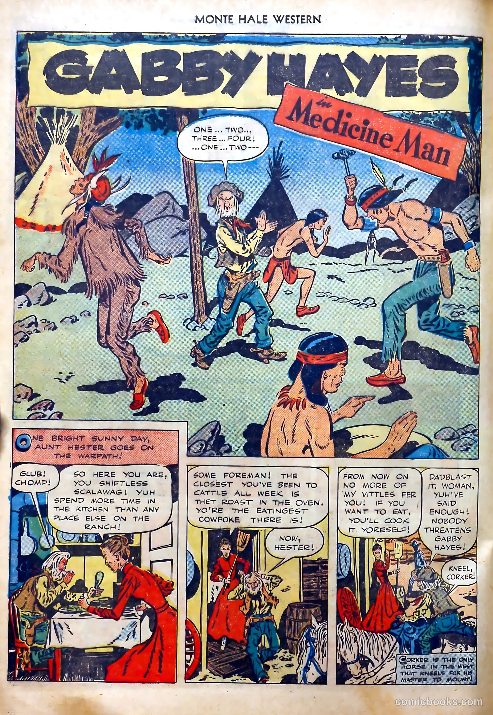 Monte Hale Western #40 — page 34 of 52
