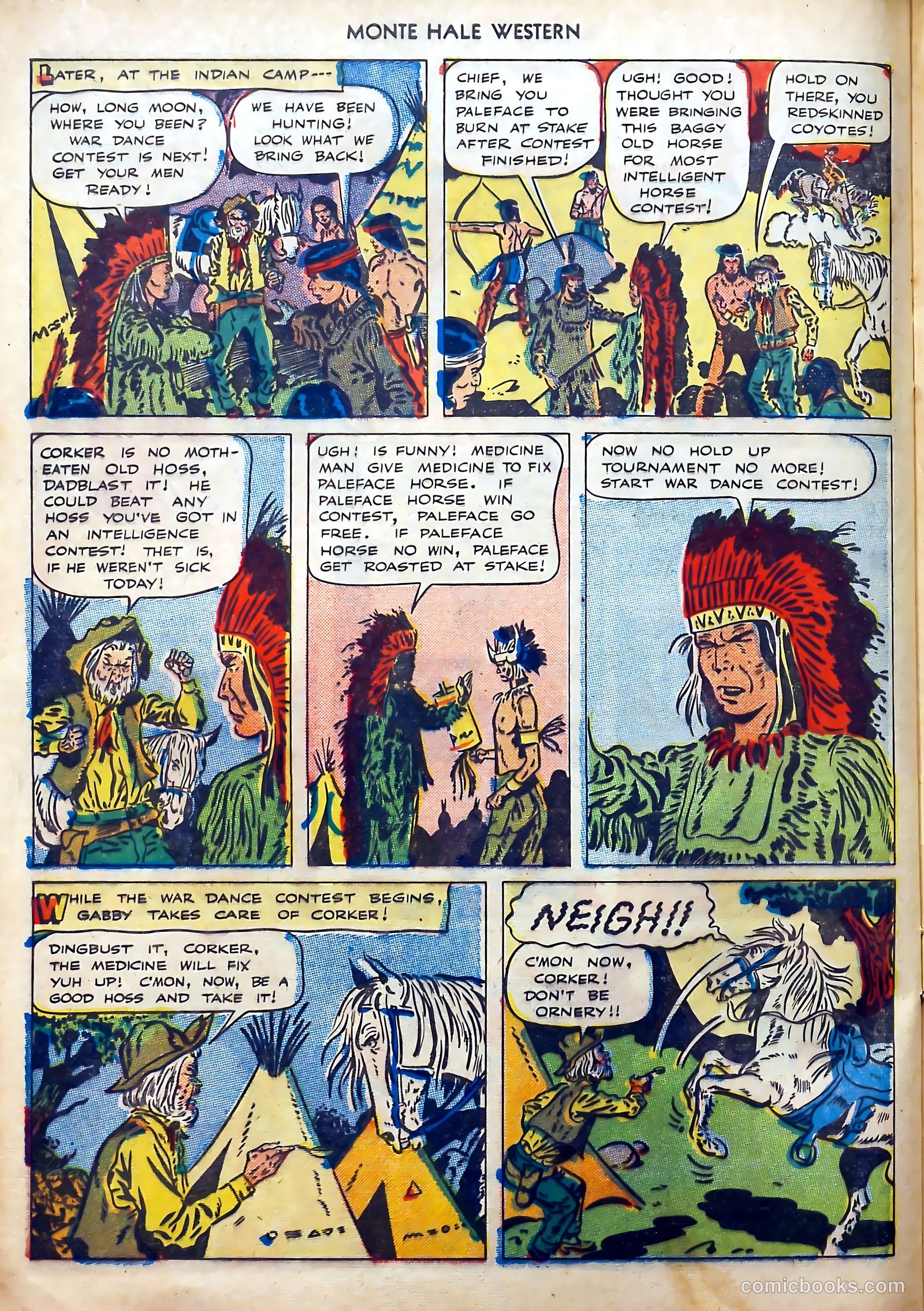 Monte Hale Western #40 — page 36 of 52