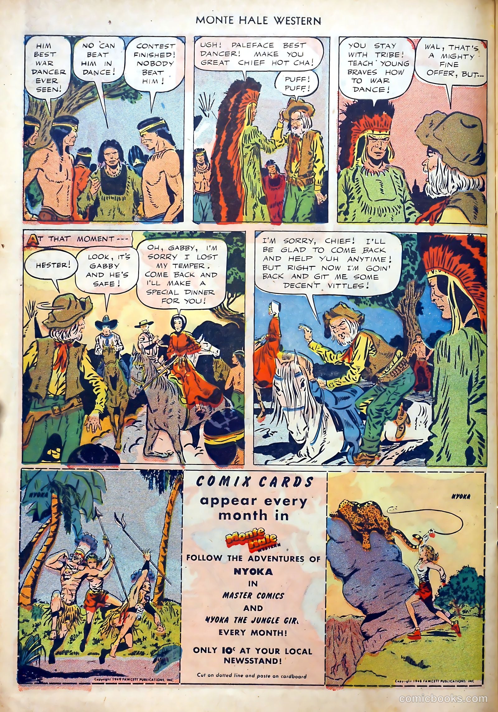 Monte Hale Western #40 — page 38 of 52