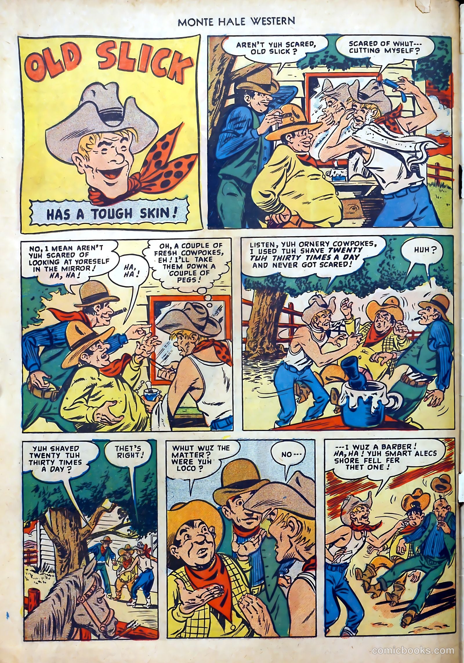 Monte Hale Western #40 — page 50 of 52