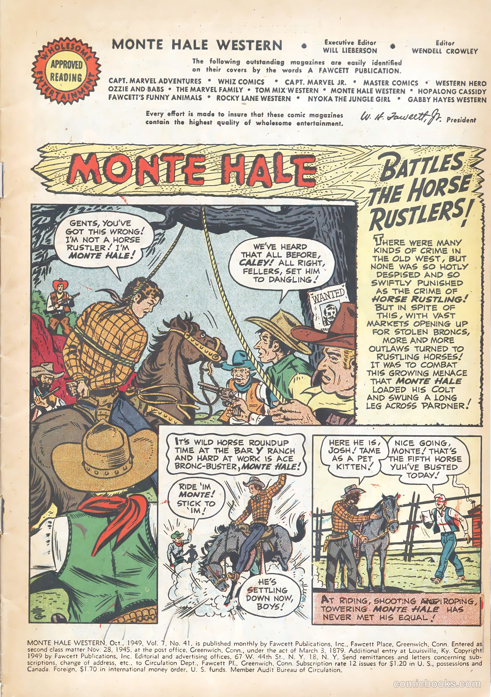 Monte Hale Western #41 — page 3 of 36