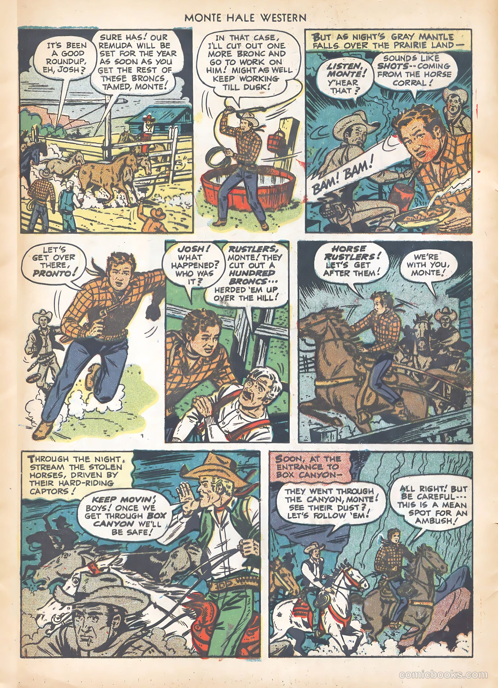 Monte Hale Western #41 — page 4 of 36