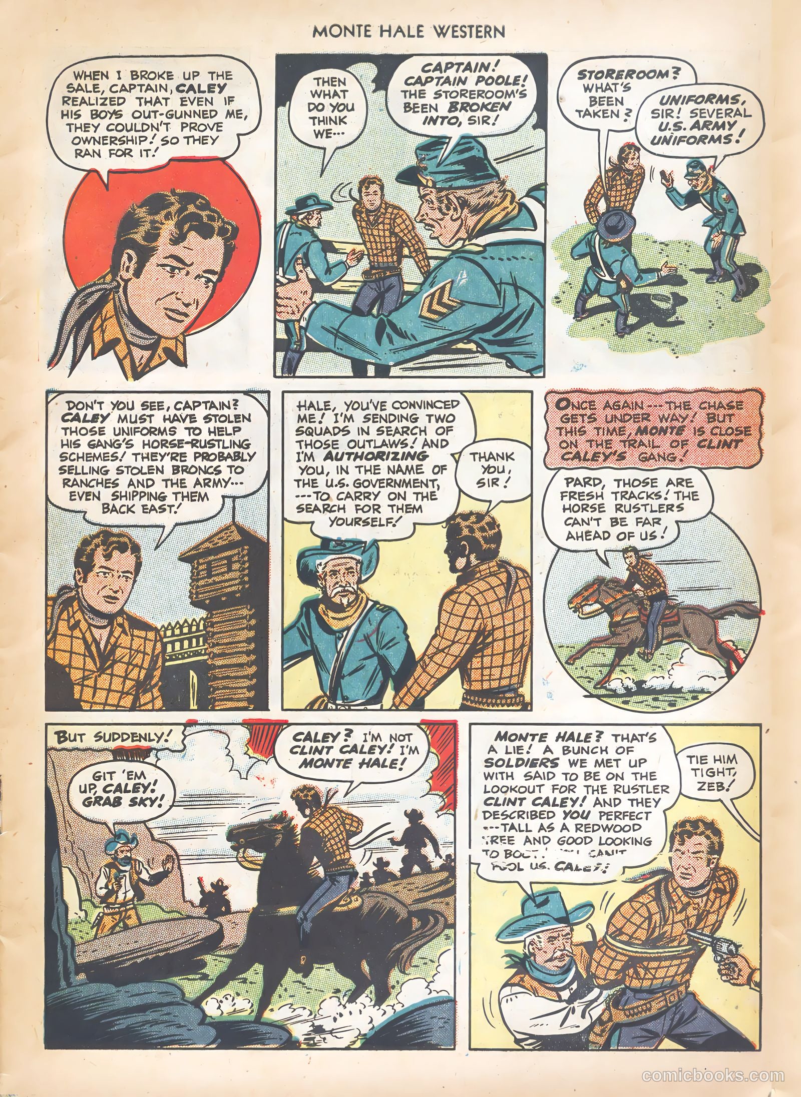 Monte Hale Western #41 — page 7 of 36
