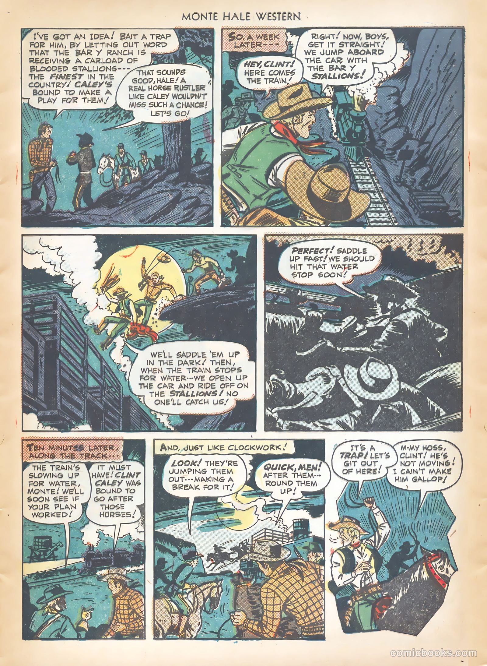 Monte Hale Western #41 — page 9 of 36