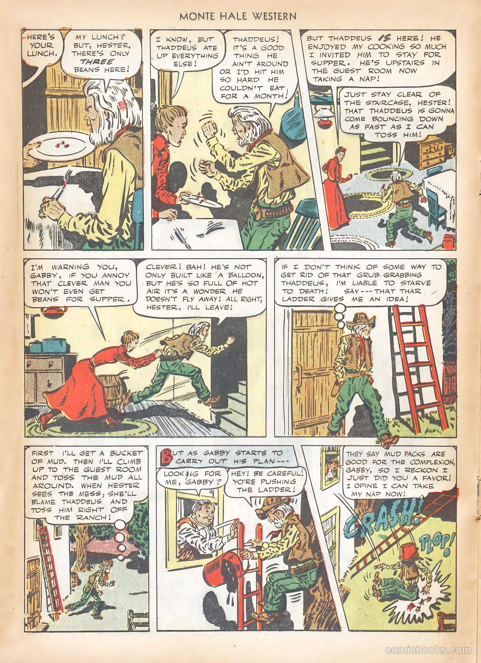 Monte Hale Western #41 — page 16 of 36