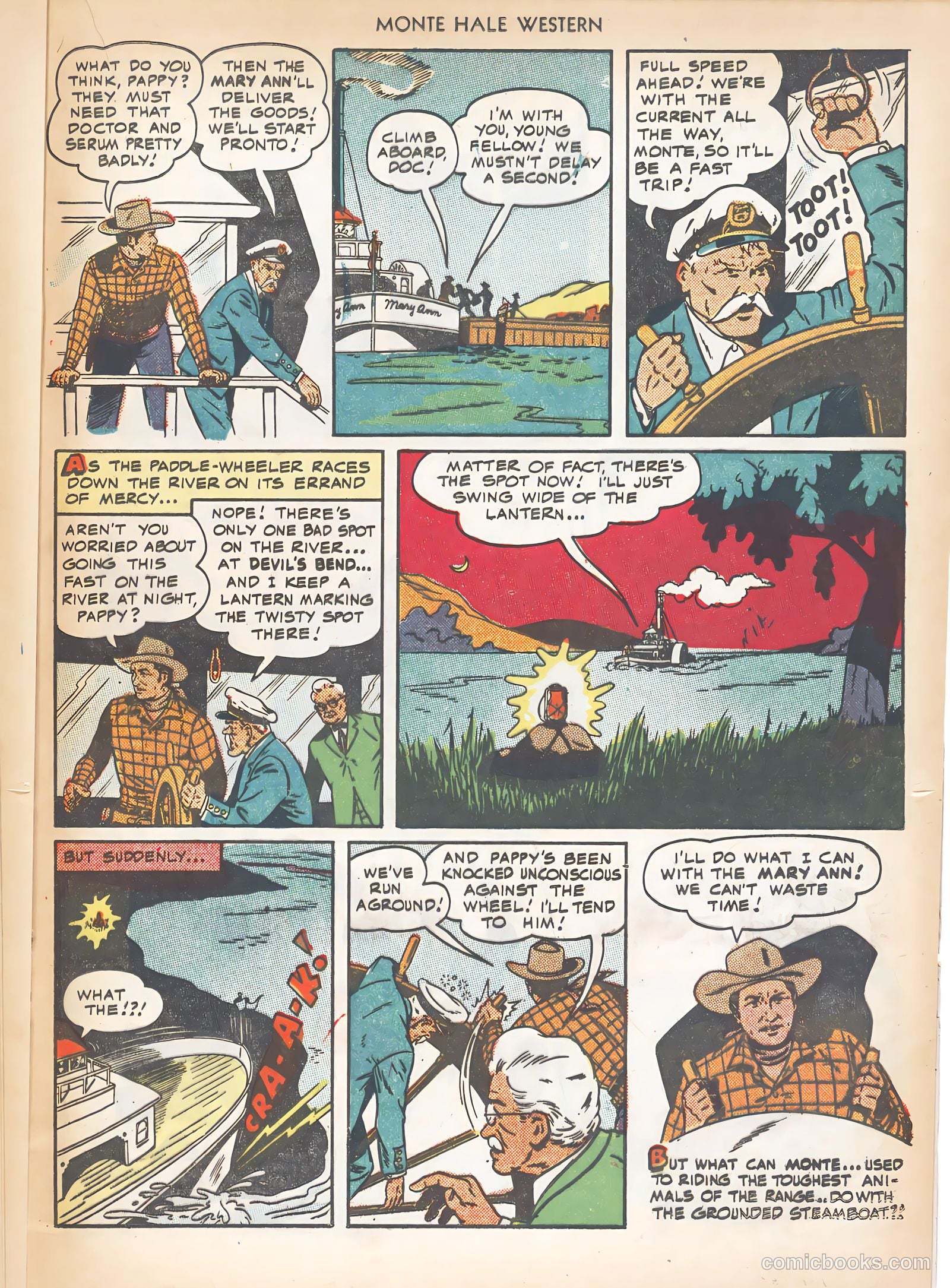 Monte Hale Western #41 — page 21 of 36