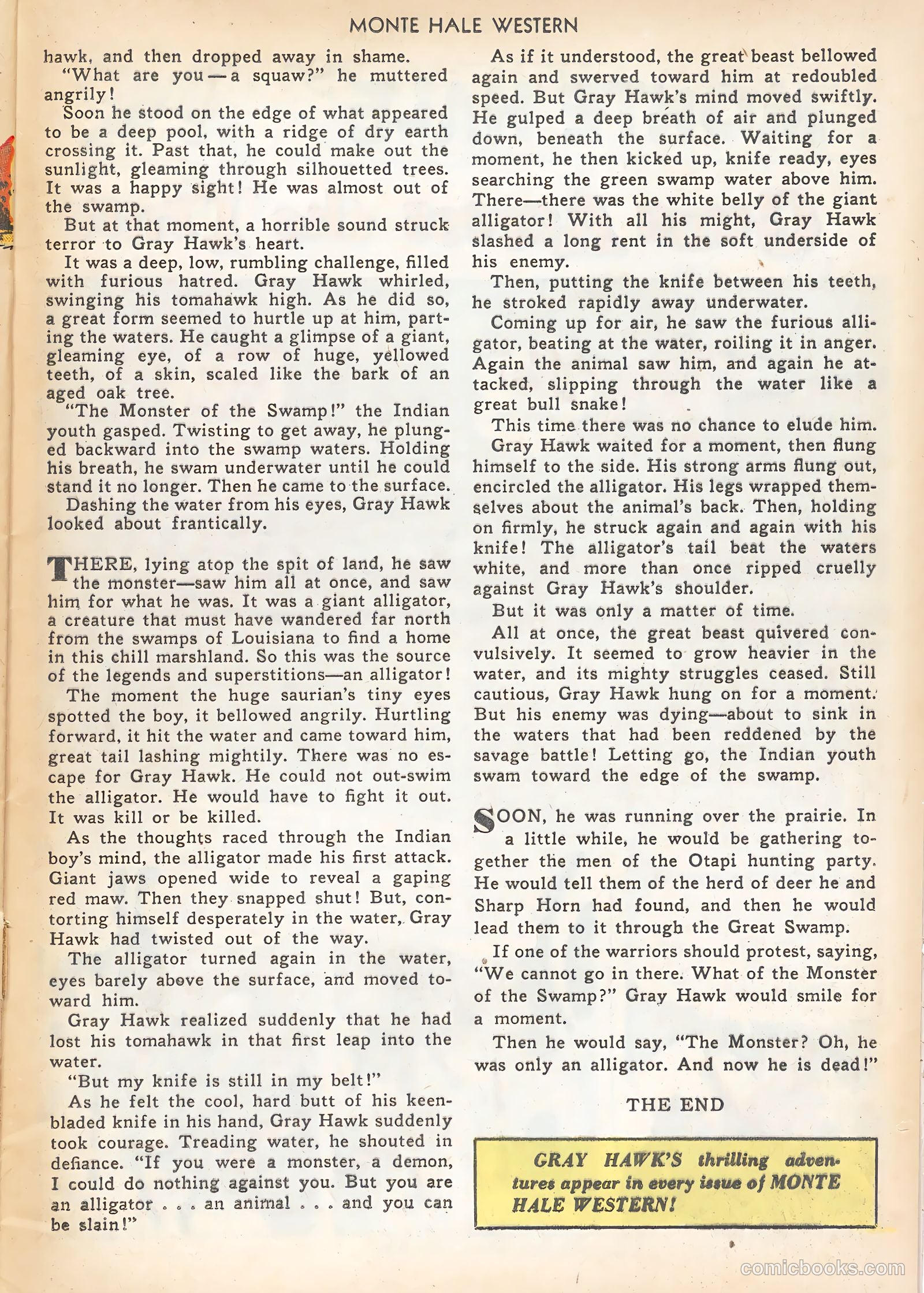 Monte Hale Western #41 — page 25 of 36