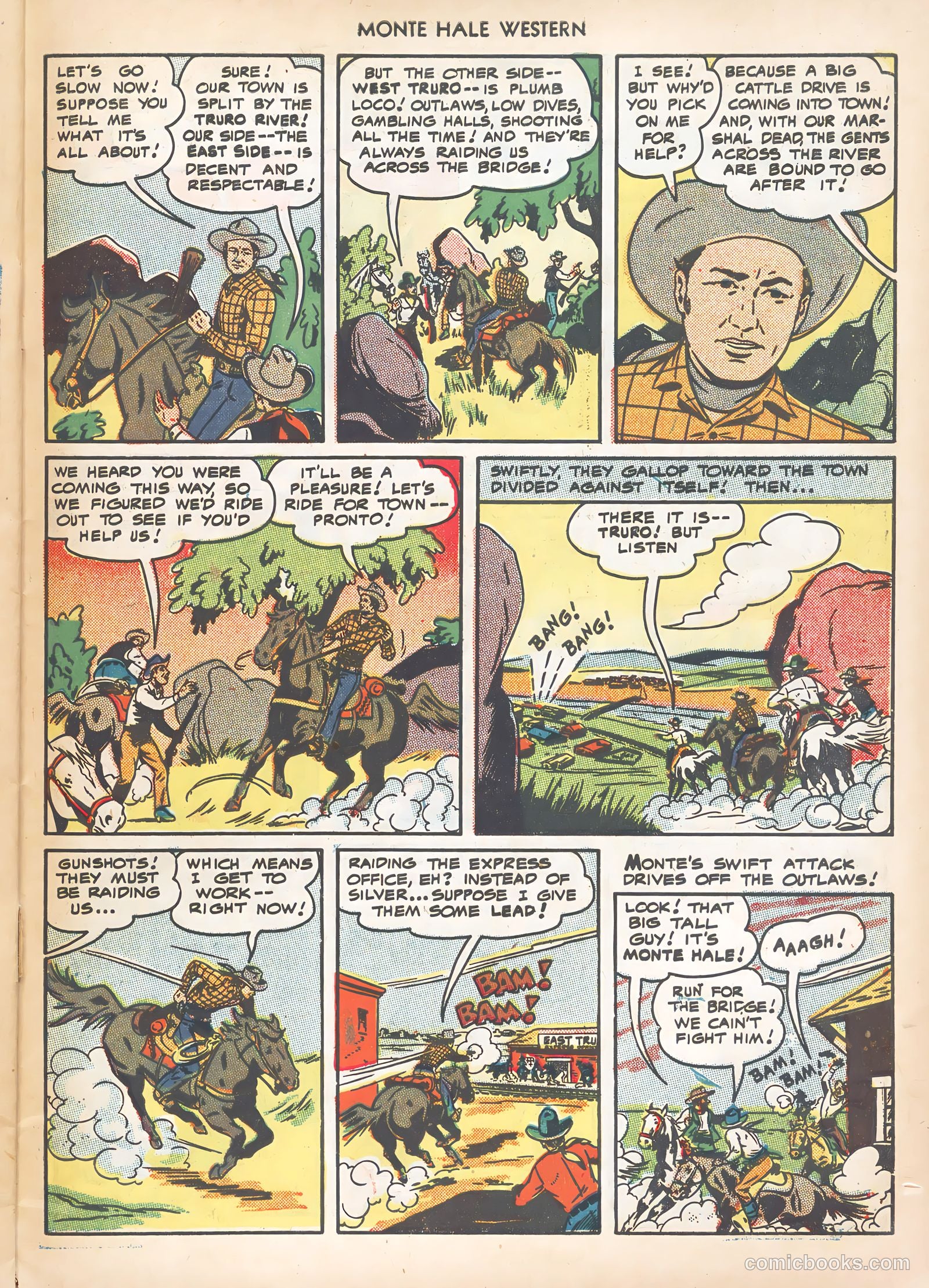 Monte Hale Western #41 — page 27 of 36