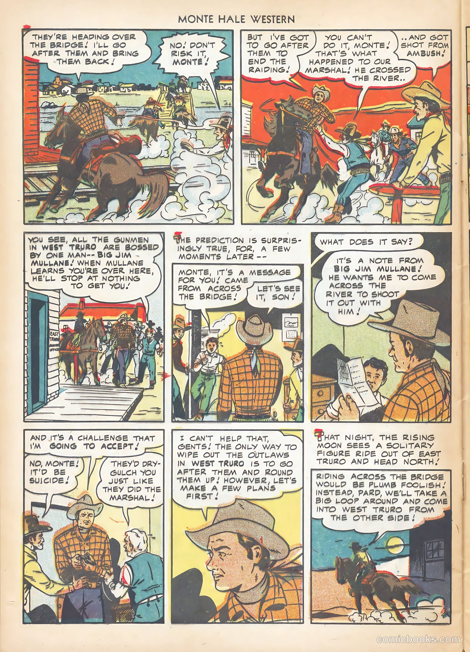 Monte Hale Western #41 — page 28 of 36