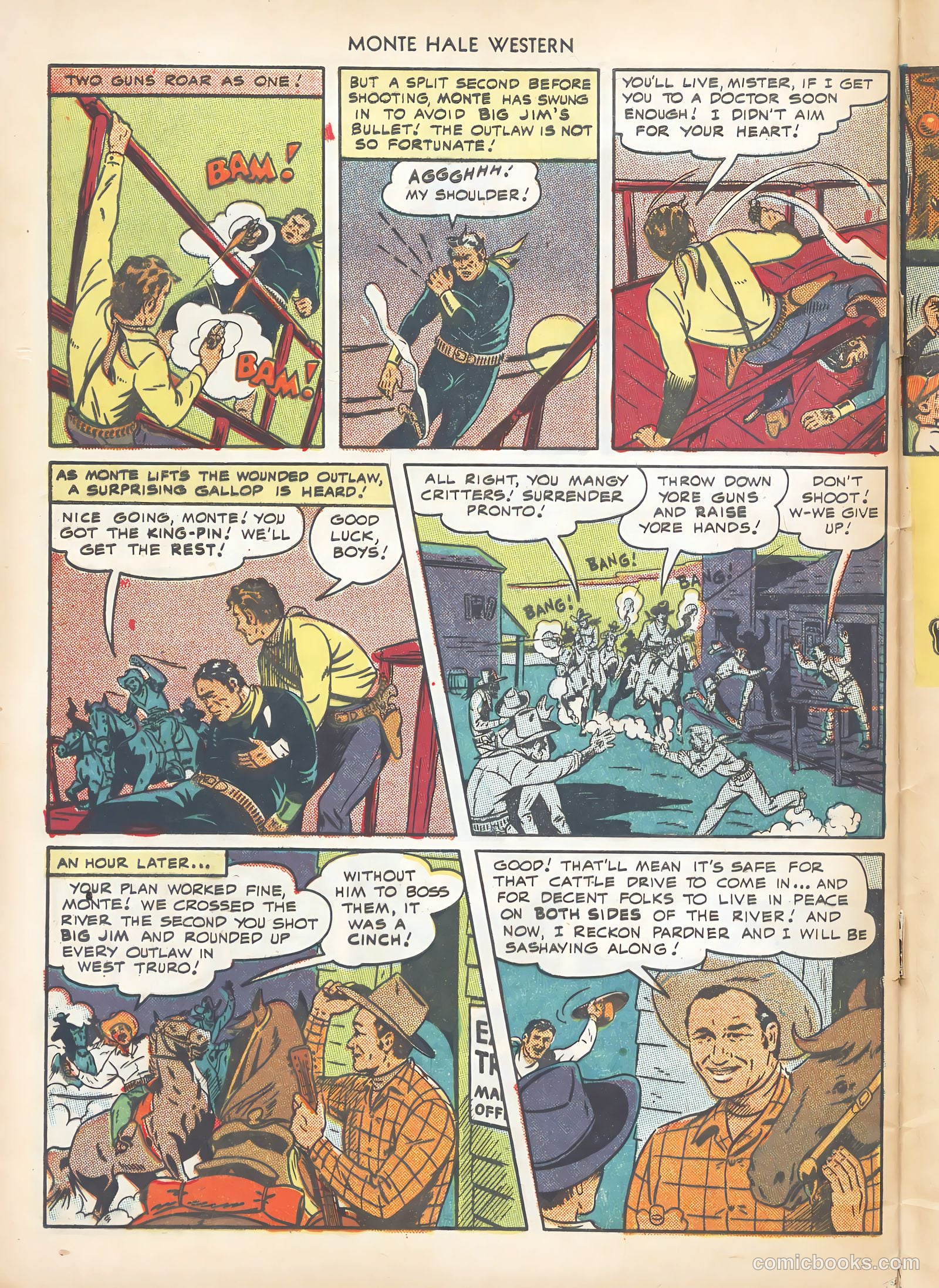 Monte Hale Western #41 — page 32 of 36
