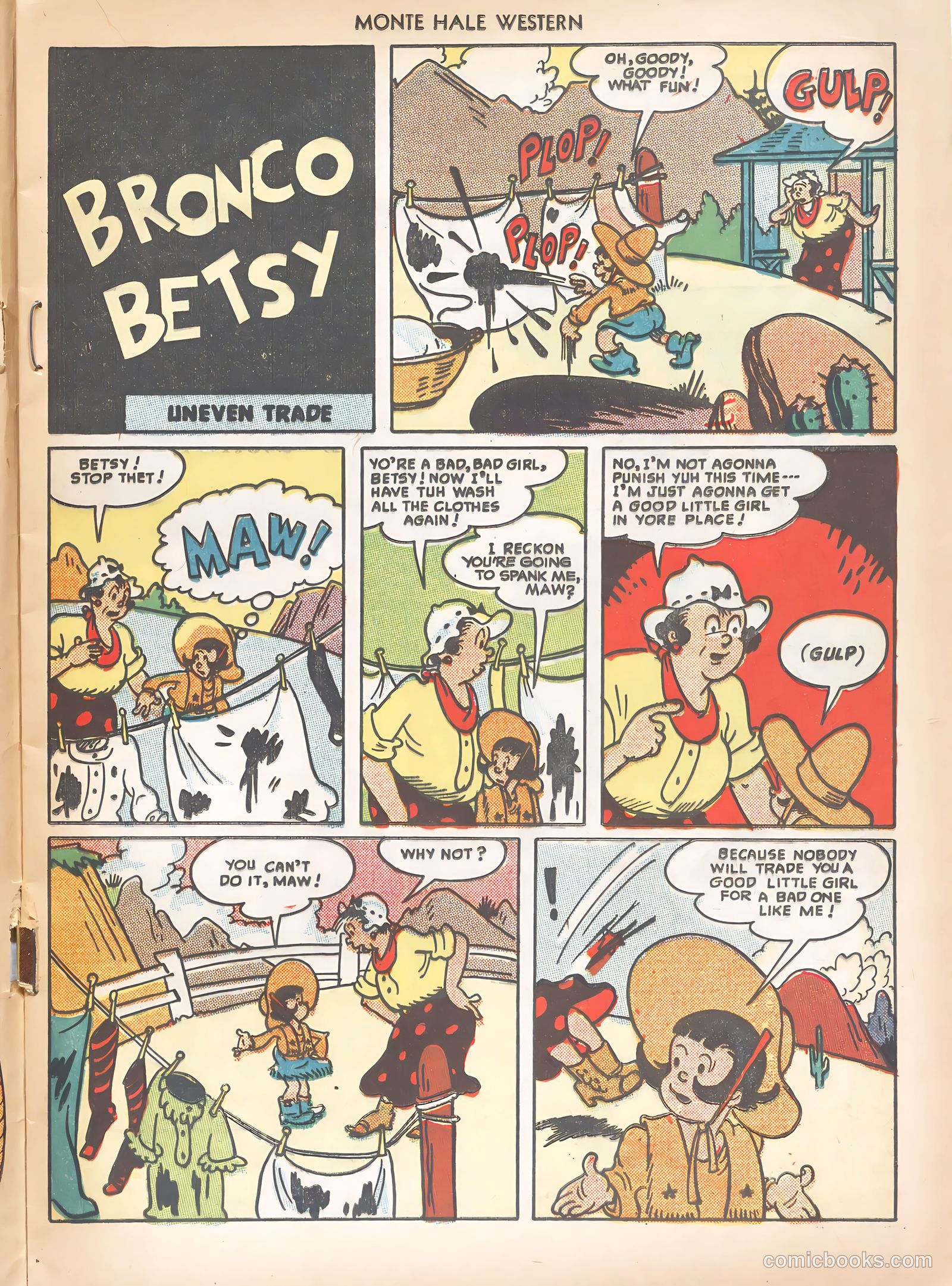 Monte Hale Western #42 — page 17 of 52