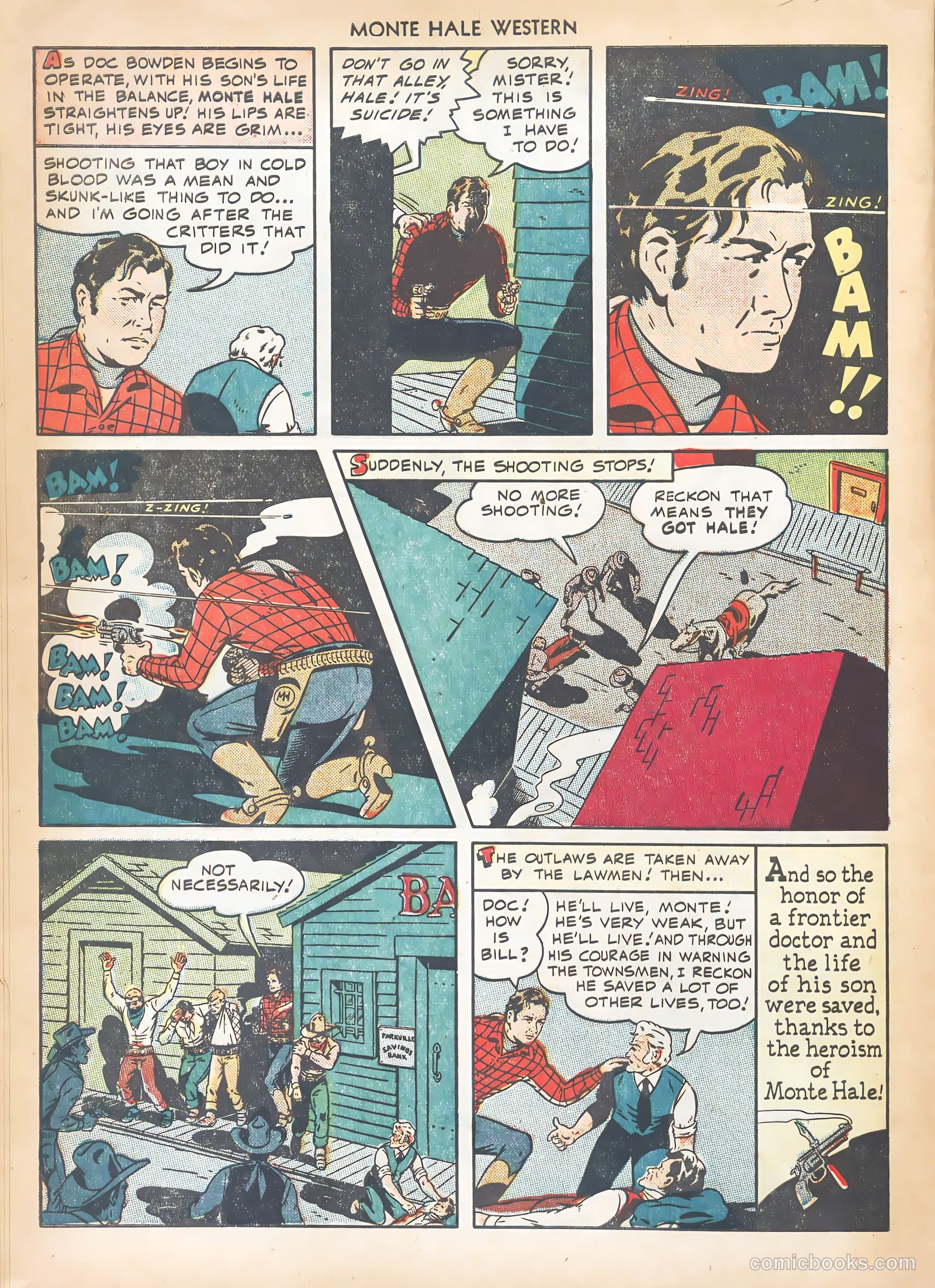 Monte Hale Western #42 — page 32 of 52