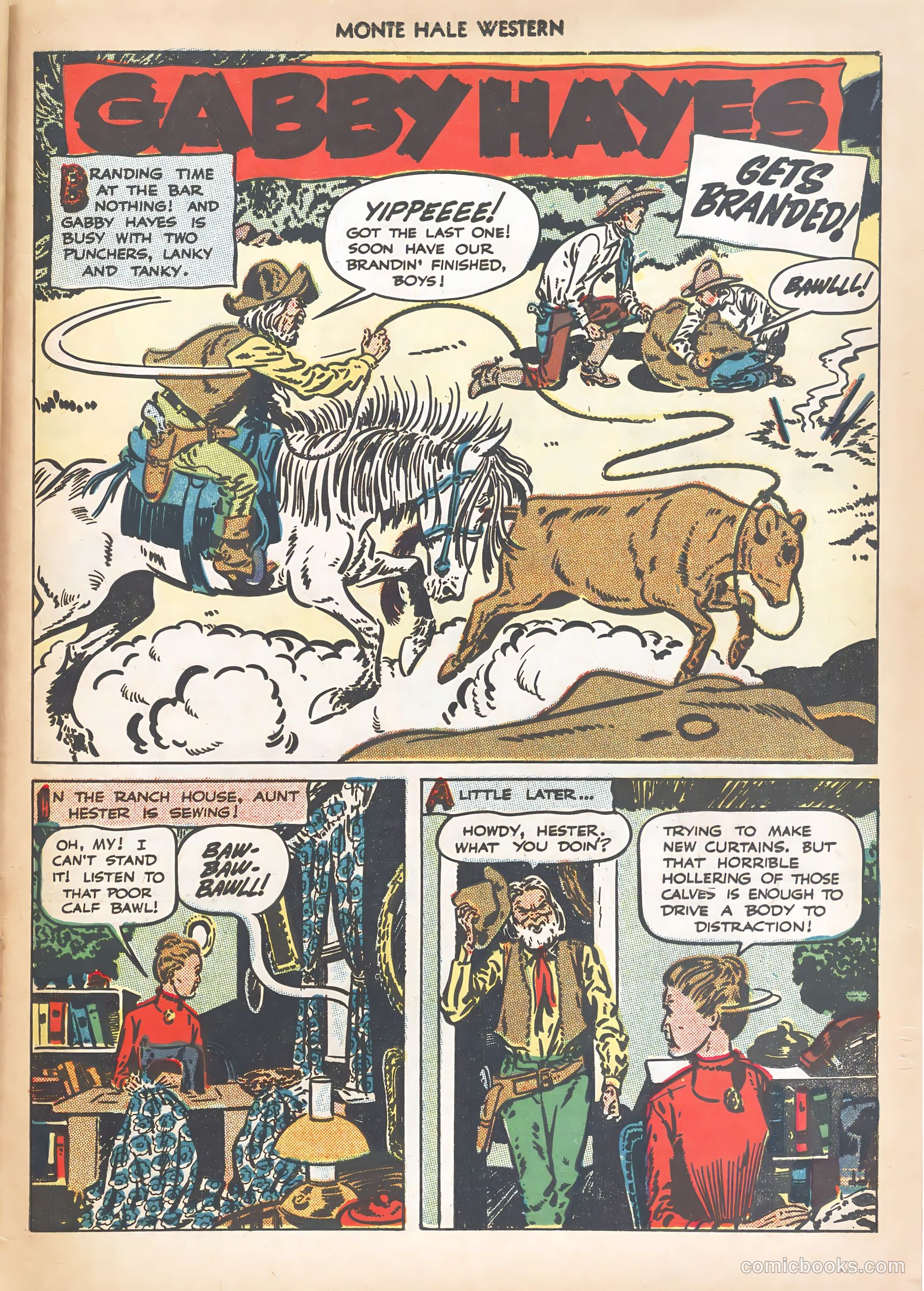 Monte Hale Western #42 — page 35 of 52