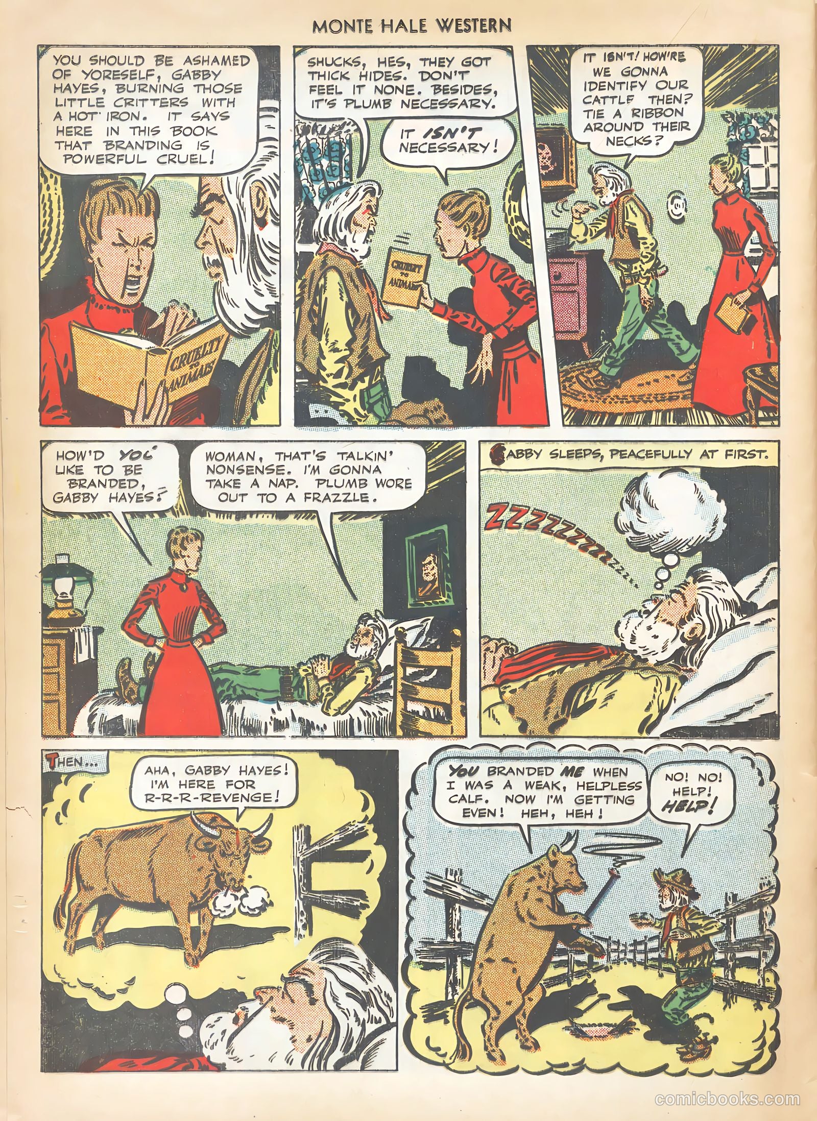 Monte Hale Western #42 — page 36 of 52