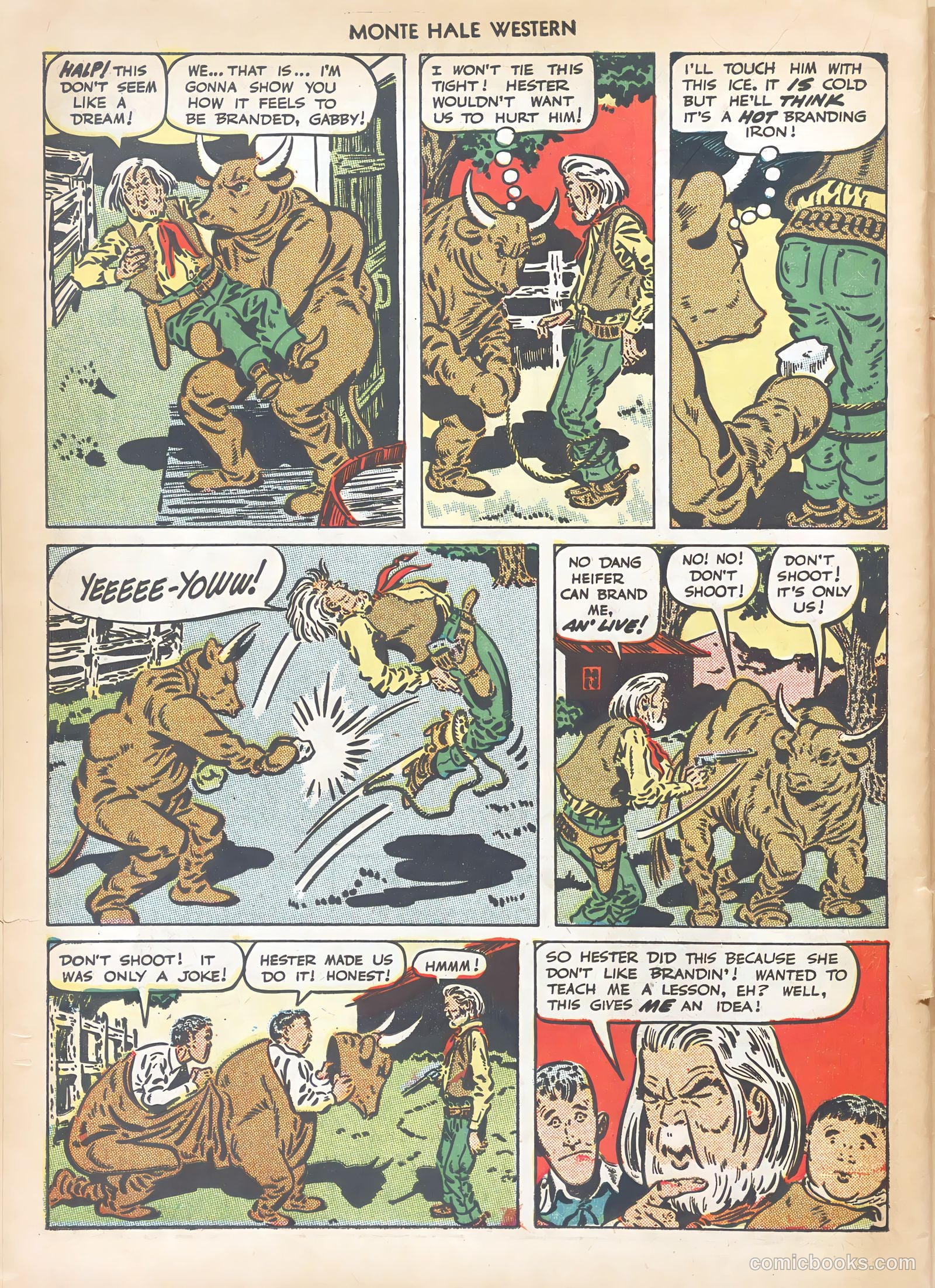 Monte Hale Western #42 — page 38 of 52