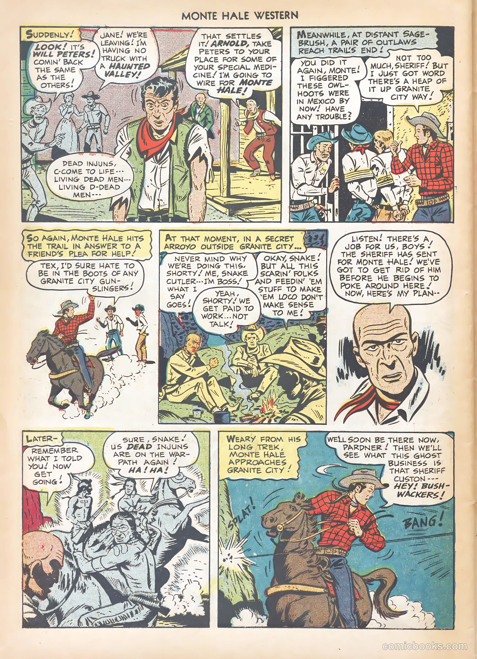 Monte Hale Western #42 — page 42 of 52