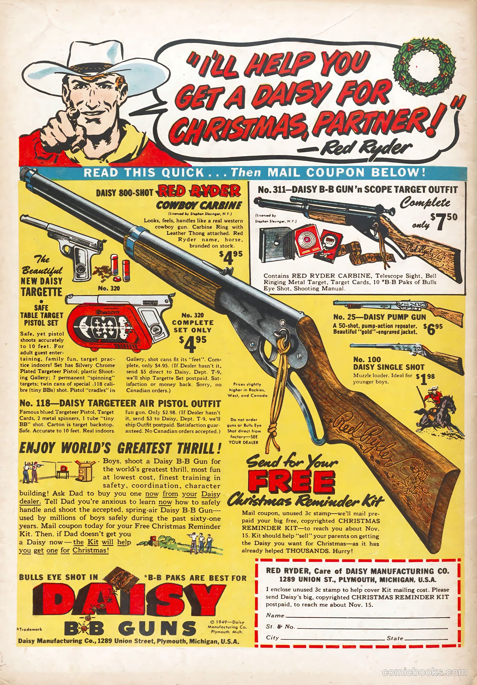 Monte Hale Western #42 — page 52 of 52