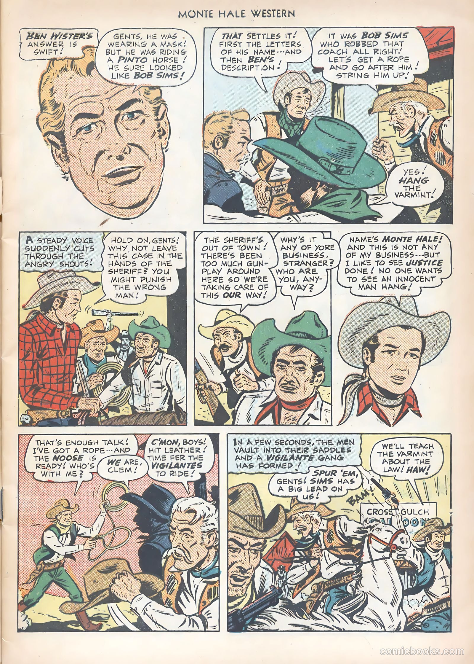 Monte Hale Western #43 — page 5 of 52