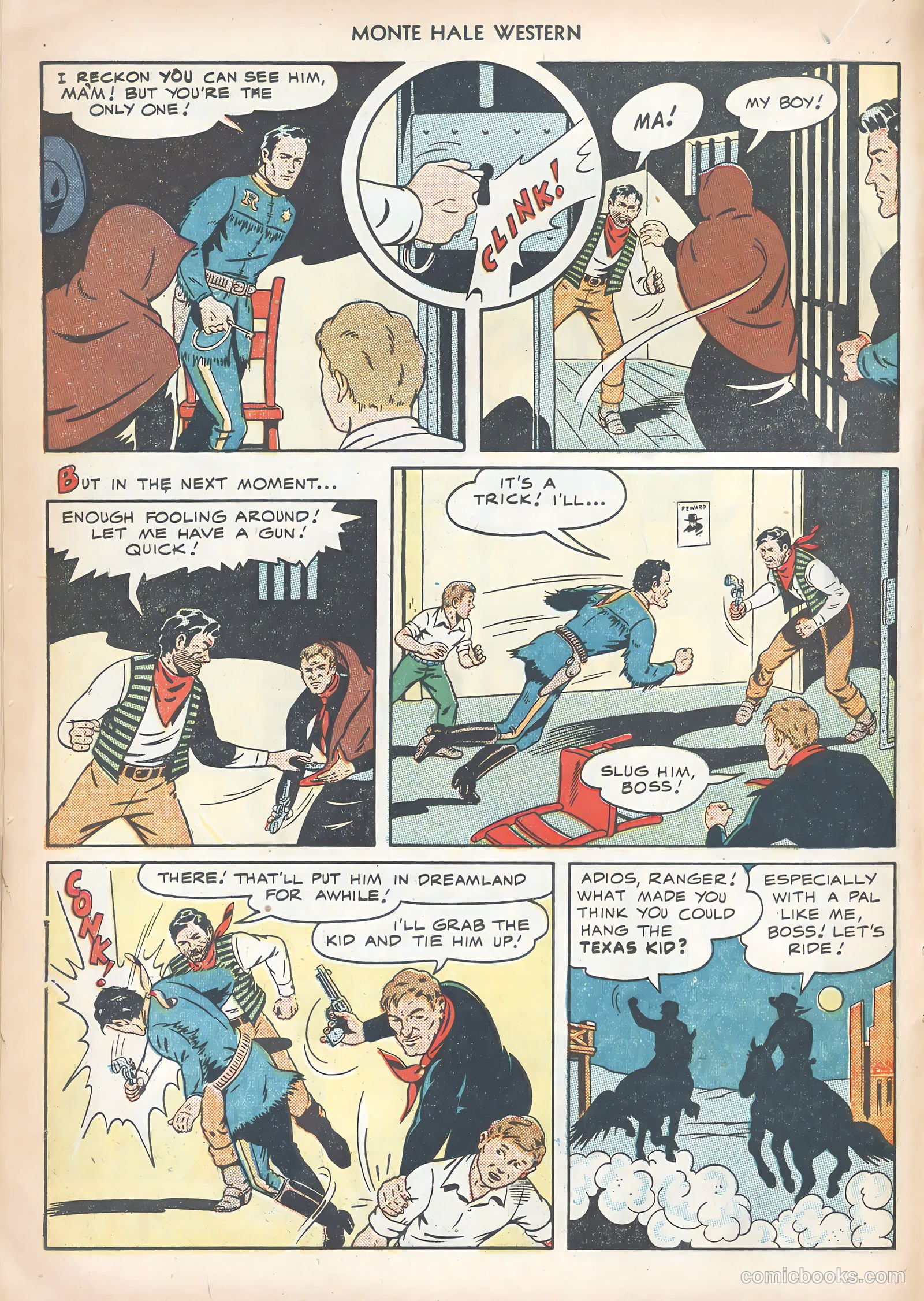 Monte Hale Western #43 — page 18 of 52