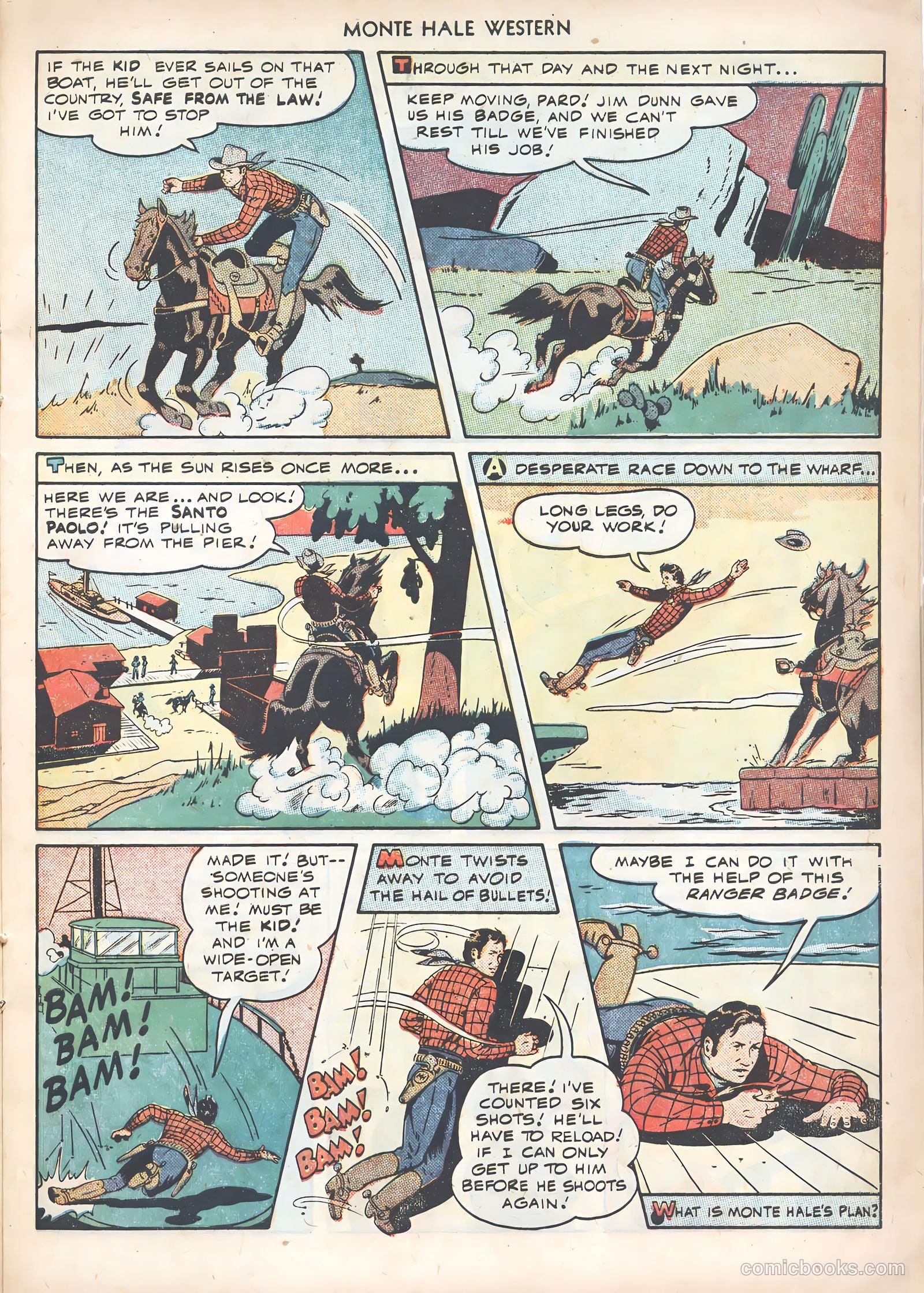 Monte Hale Western #43 — page 21 of 52