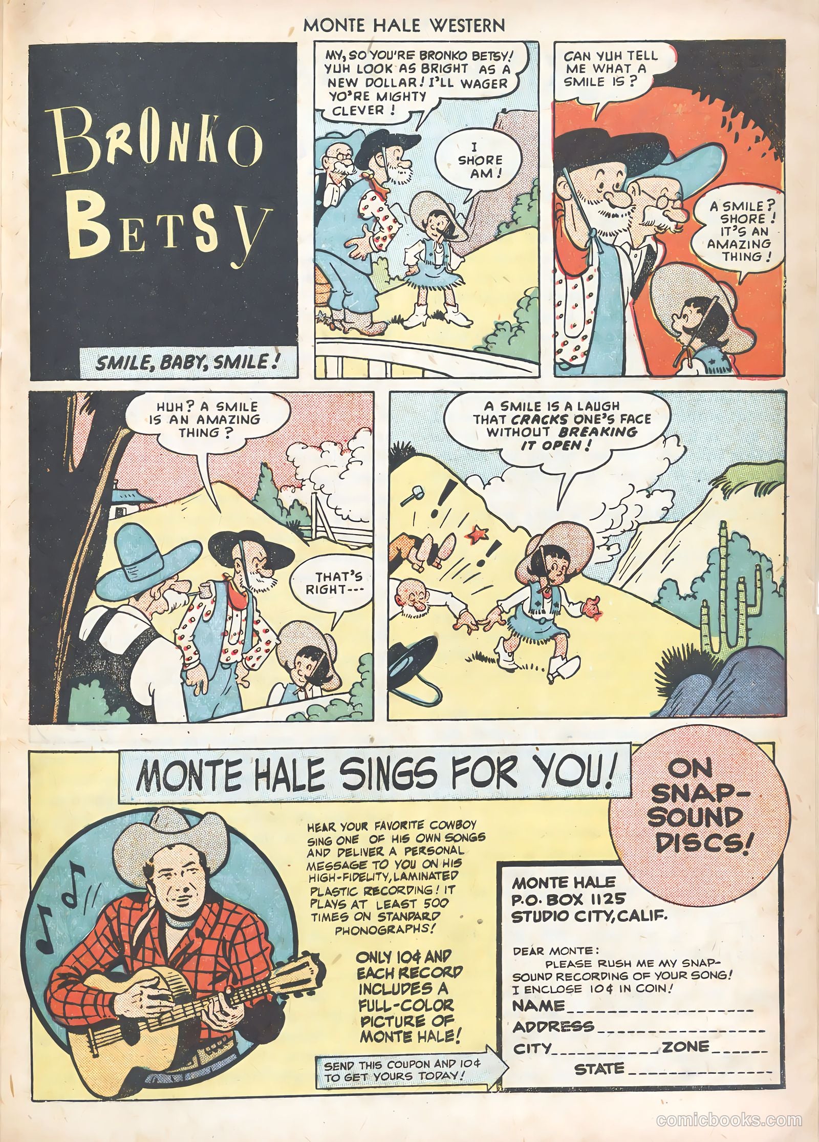 Monte Hale Western #43 — page 33 of 52
