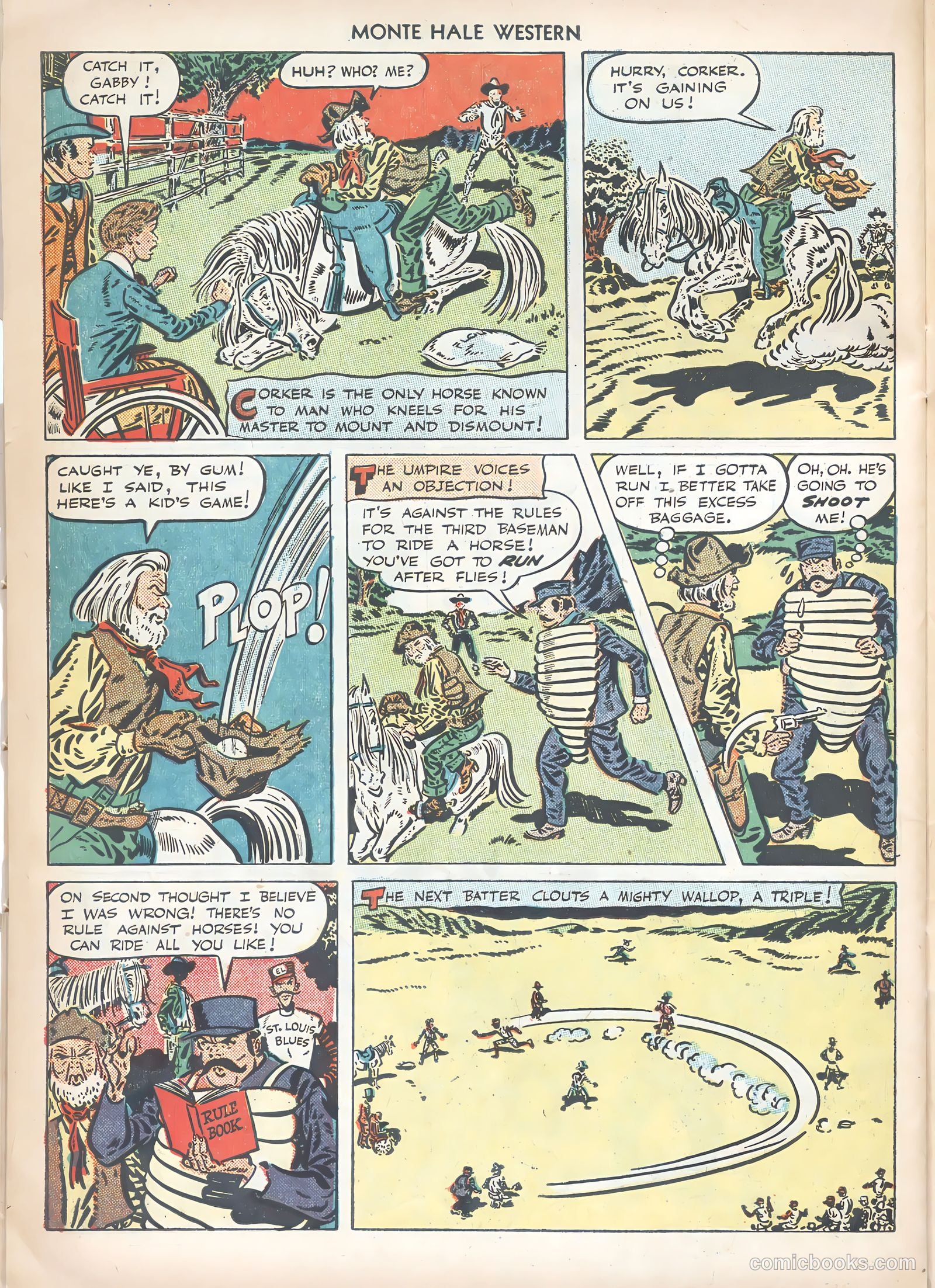 Monte Hale Western #43 — page 38 of 52