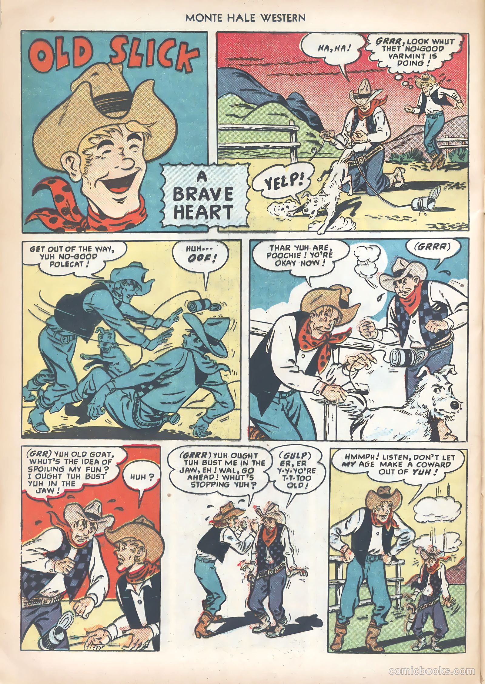 Monte Hale Western #43 — page 40 of 52