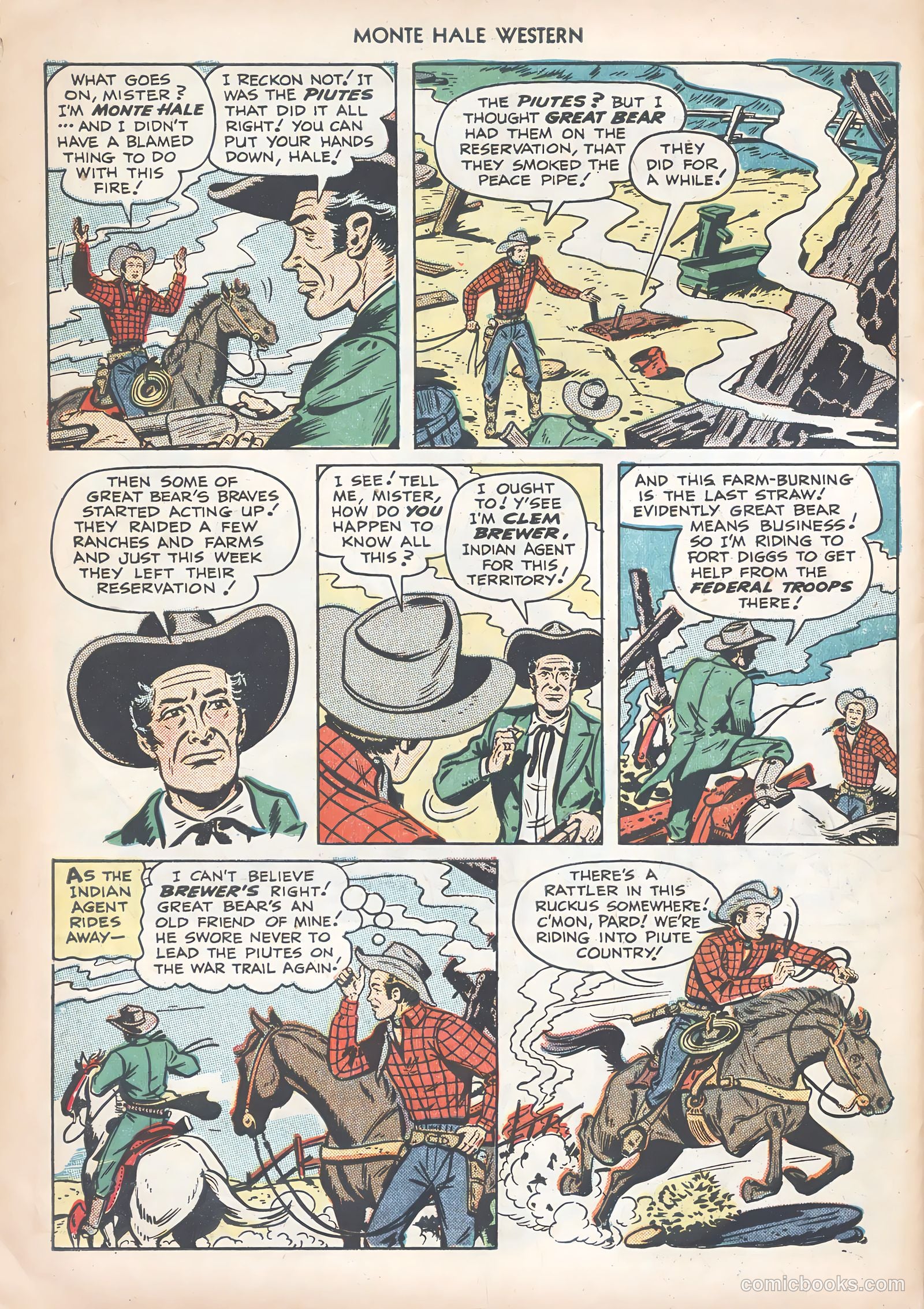 Monte Hale Western #43 — page 42 of 52