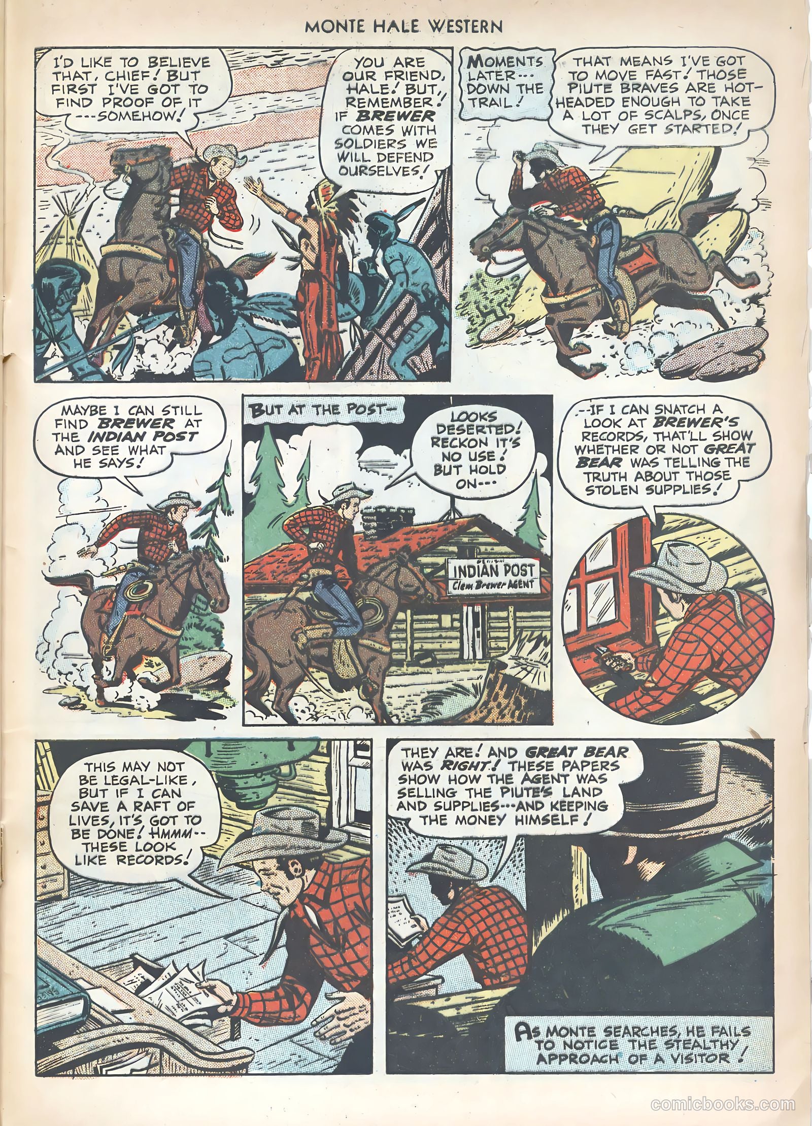 Monte Hale Western #43 — page 45 of 52