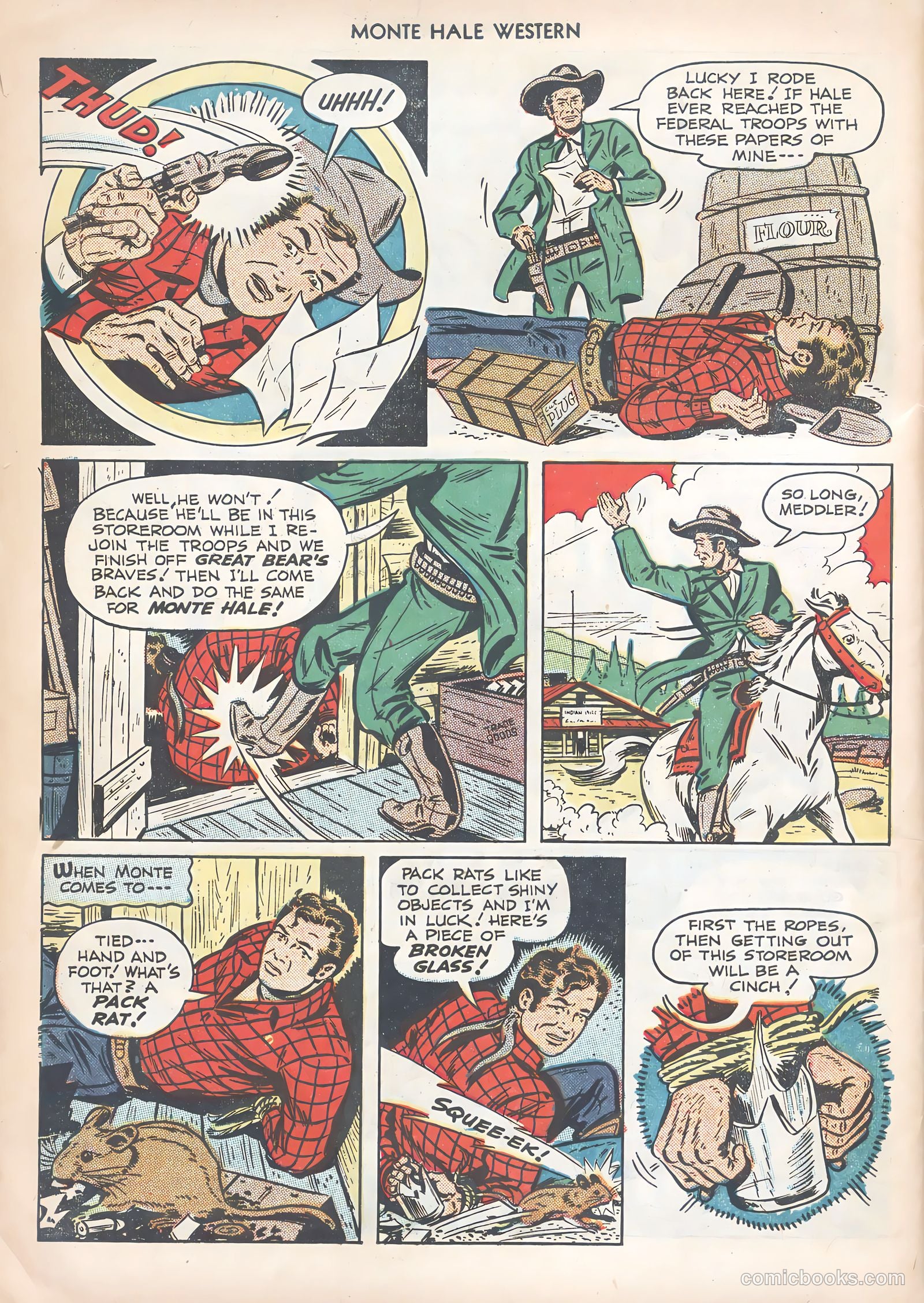 Monte Hale Western #43 — page 46 of 52