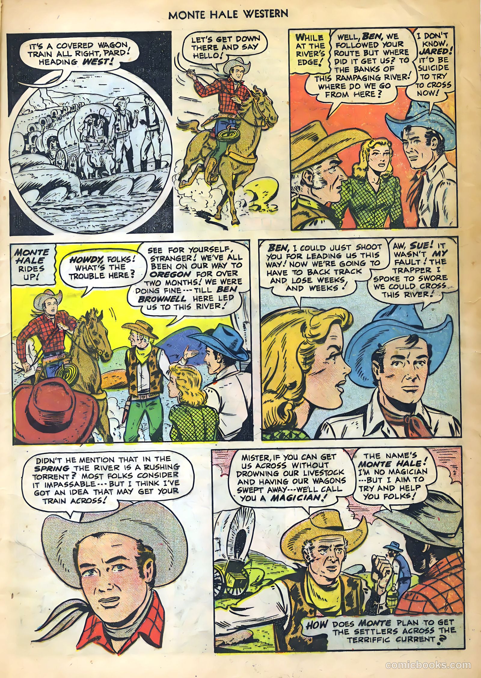 Monte Hale Western #44 — page 6 of 53