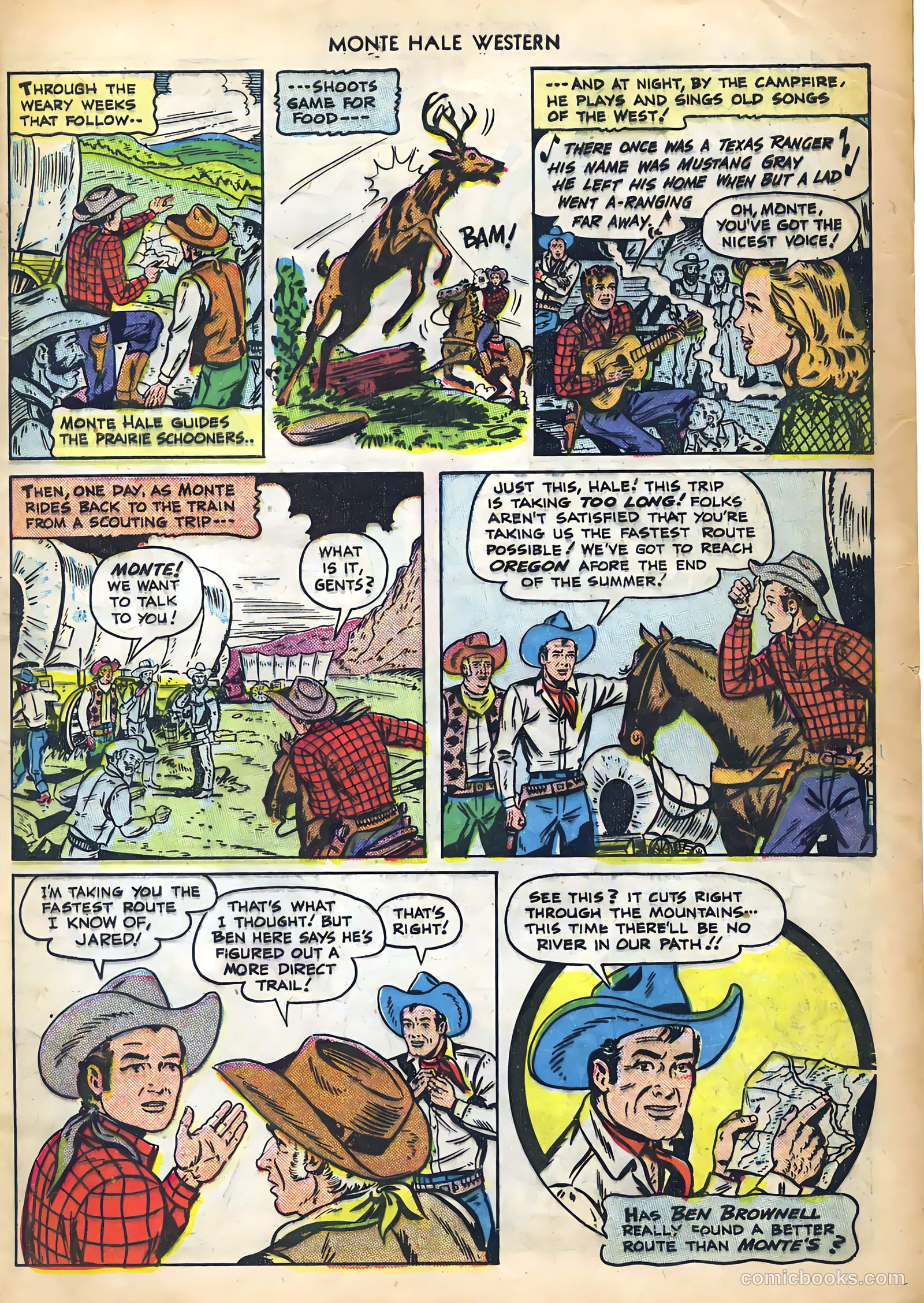 Monte Hale Western #44 — page 10 of 53