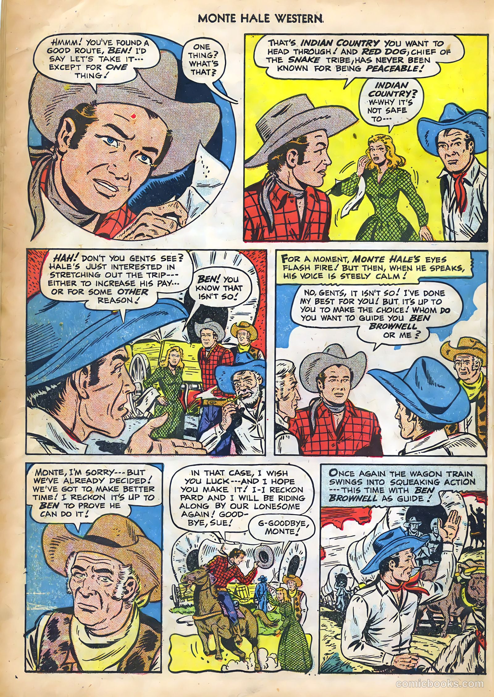 Monte Hale Western #44 — page 11 of 53