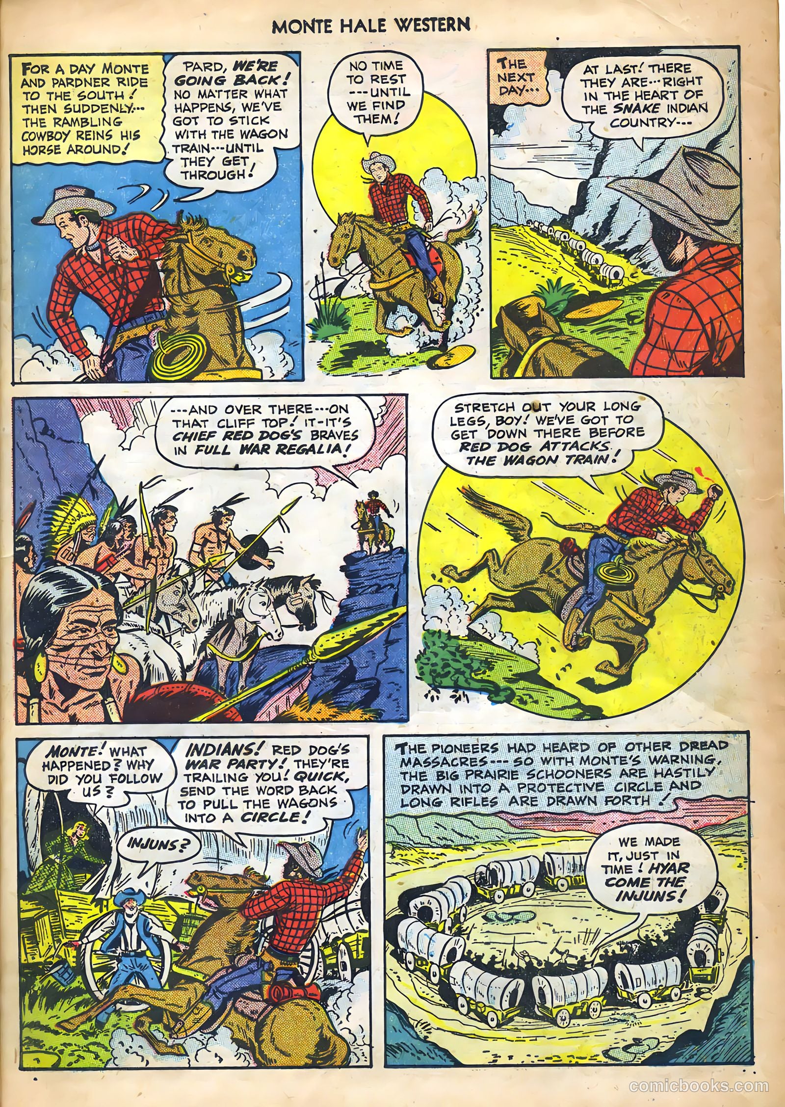 Monte Hale Western #44 — page 12 of 53