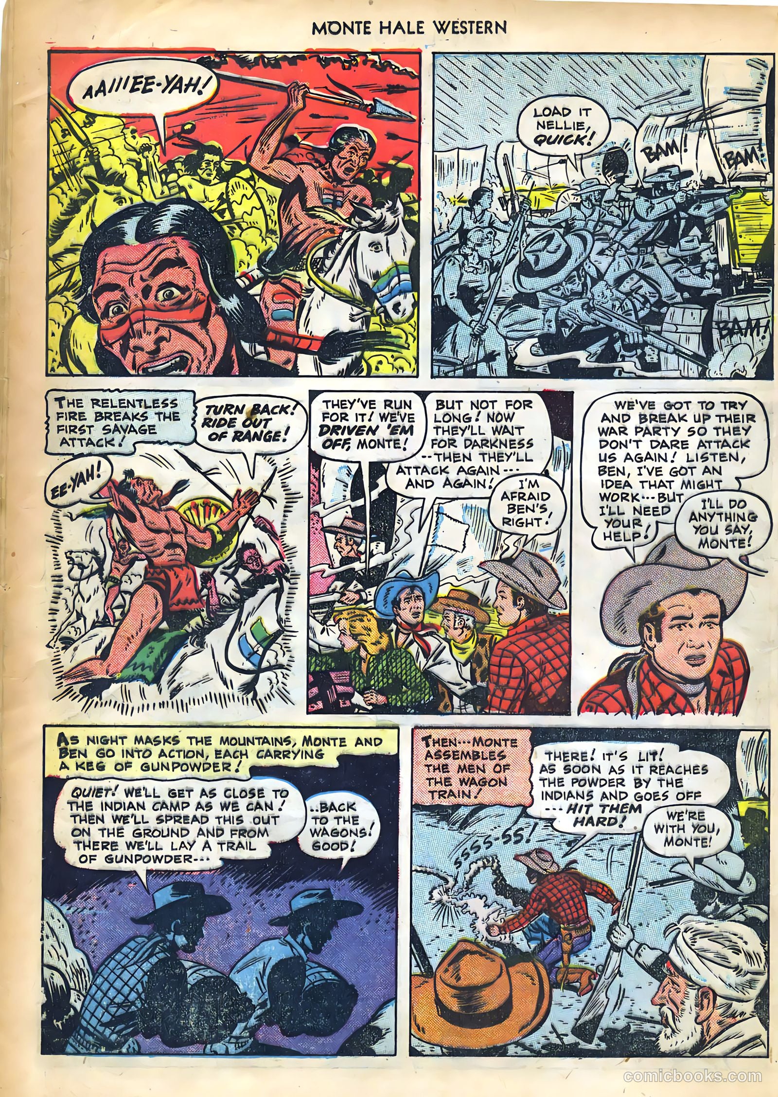 Monte Hale Western #44 — page 13 of 53